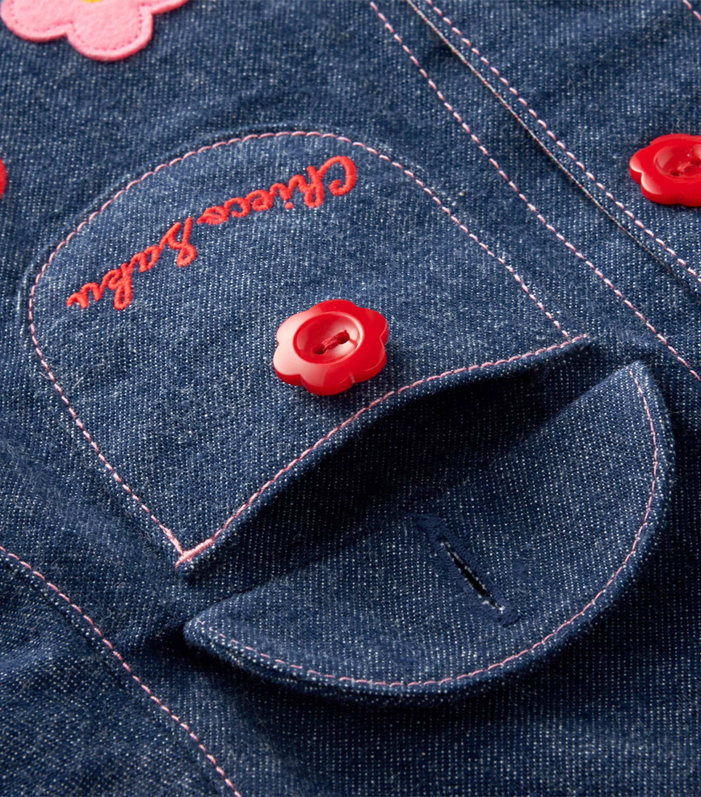 Chieco Saku Denim Jacket (2-7 Years) 3 Image 4