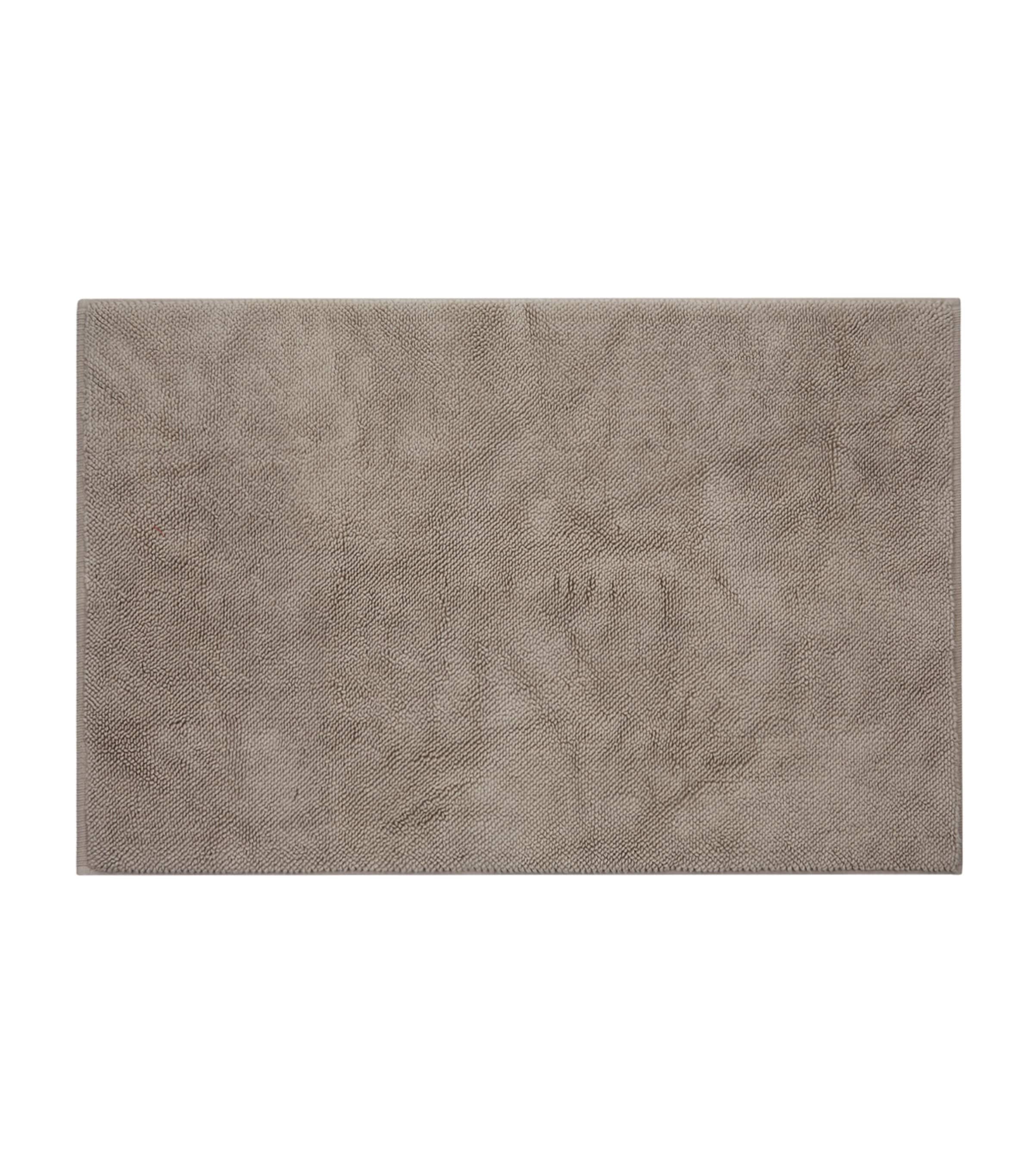 Hamam Pera Cotton Bath Mat In Brown