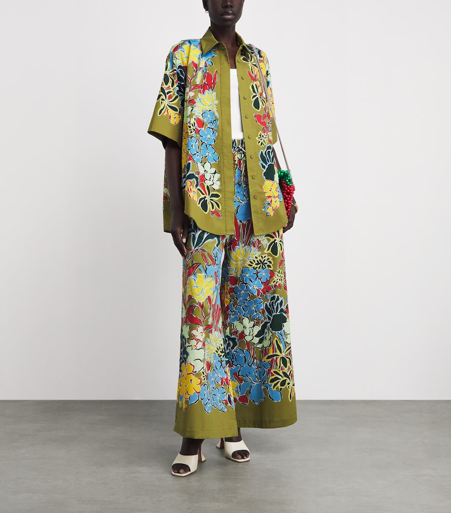 ALEMAIS Womens Floral Solstice Shirt Image 2