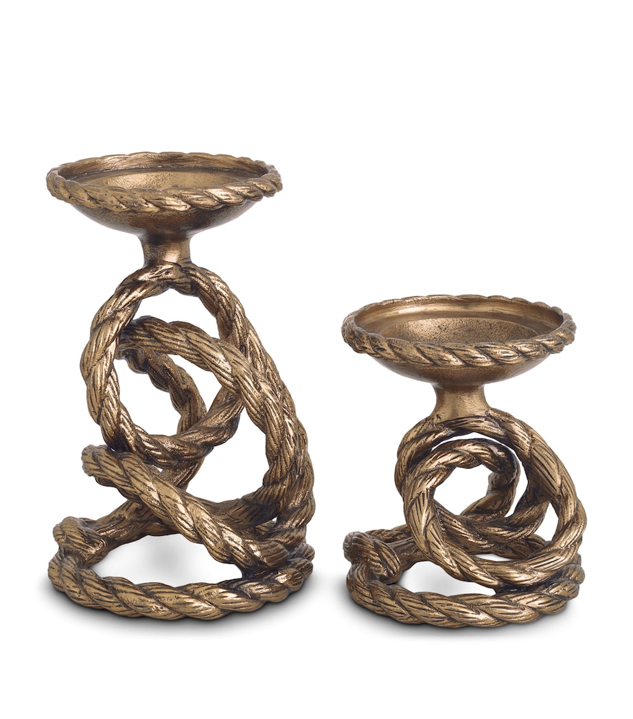 Eichholtz Corwyn Candle Holders (Set of 2) Brass Image 4