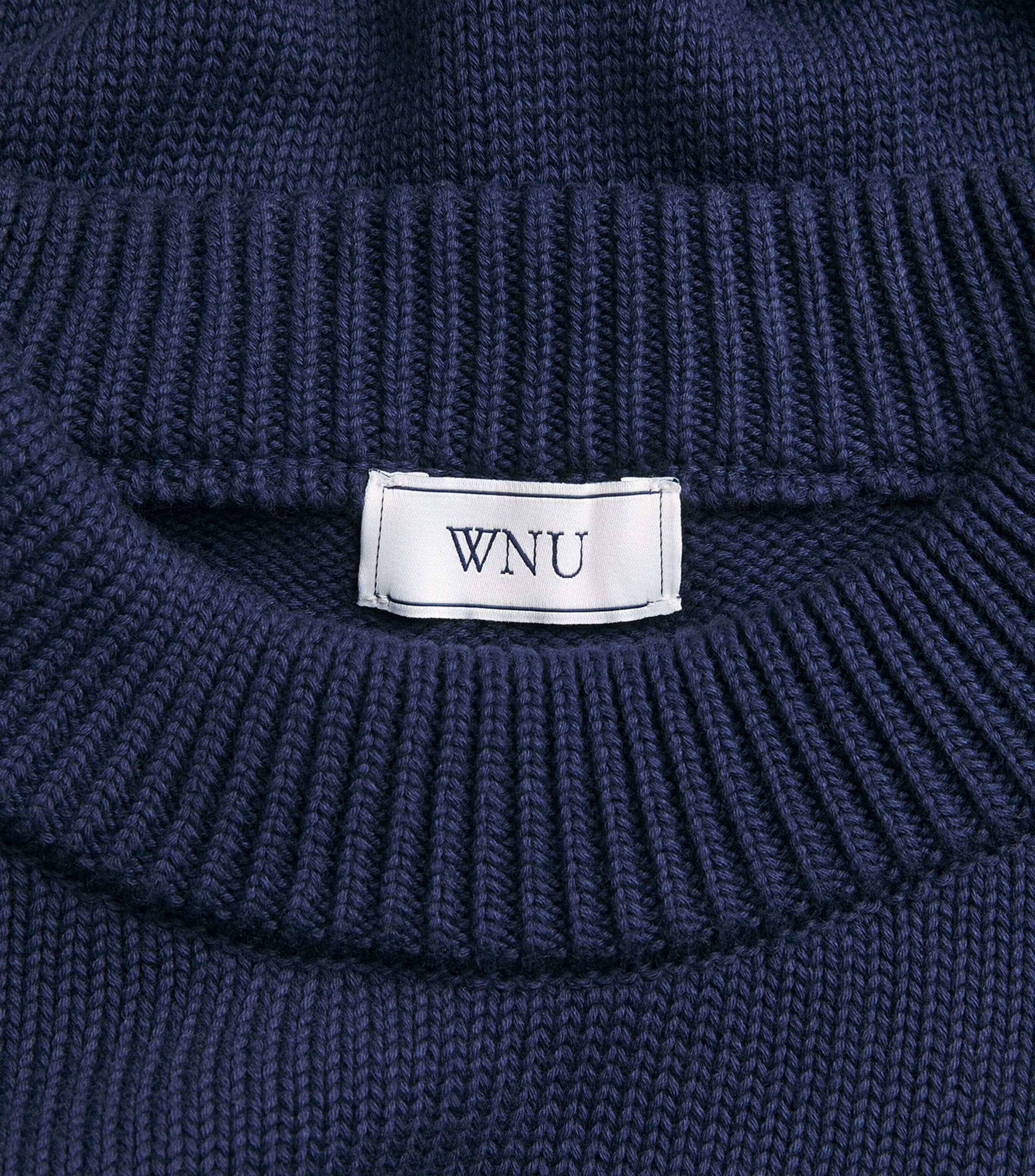 Wool Devon Sweater NAVY Image 5