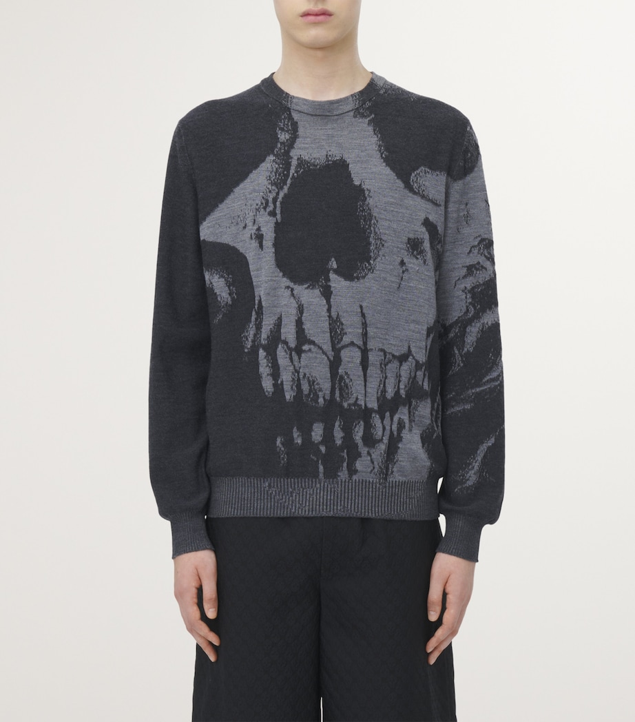 Wool Skull Sweater 1332 Image 5