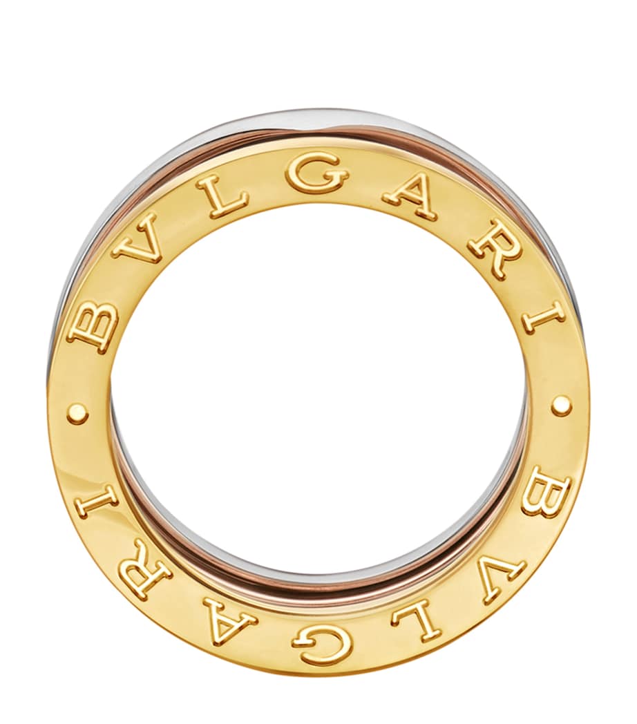 Rose, White and Yellow Gold B.zero1 Ring PINK, WHITE, YELLOW Image 2