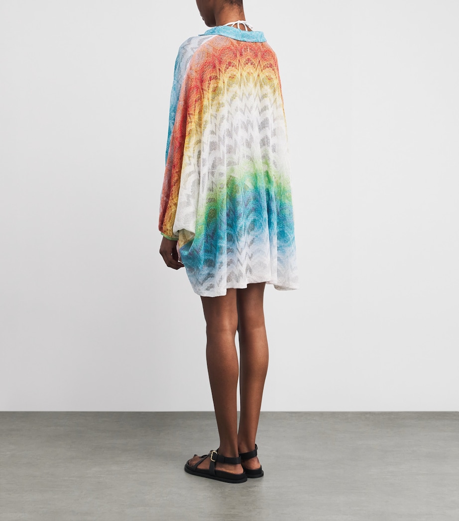 Zigzag Mini Kaftan Dress SM9X1MULTICOLOR Image 3