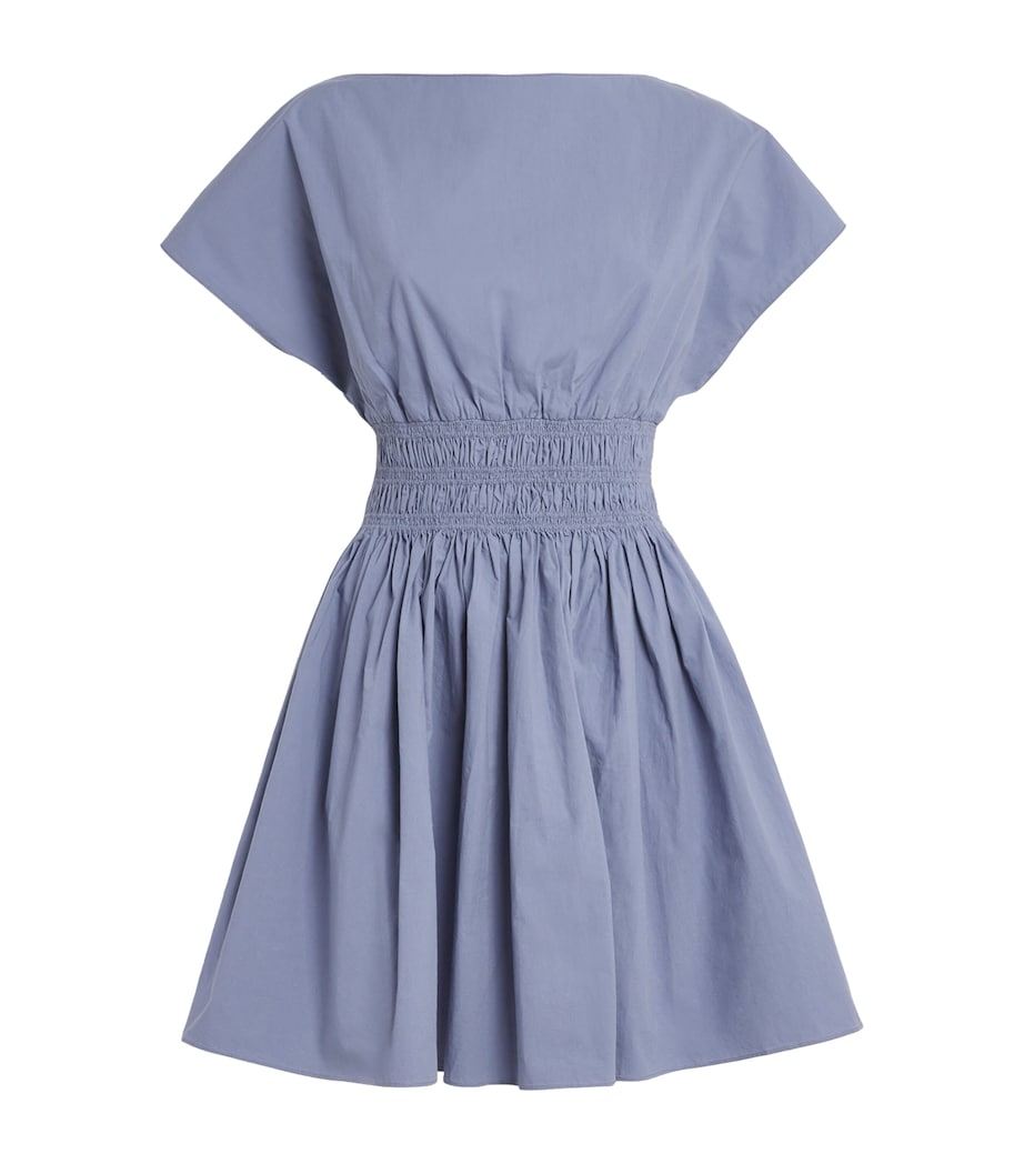 Cotton Mini Dress STEEL/STE Image 1