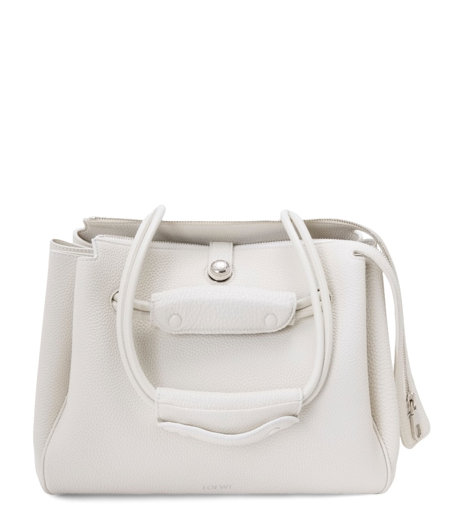 Small Calfskin Madrid Shoulder Bag SOFT WHITE Image 1