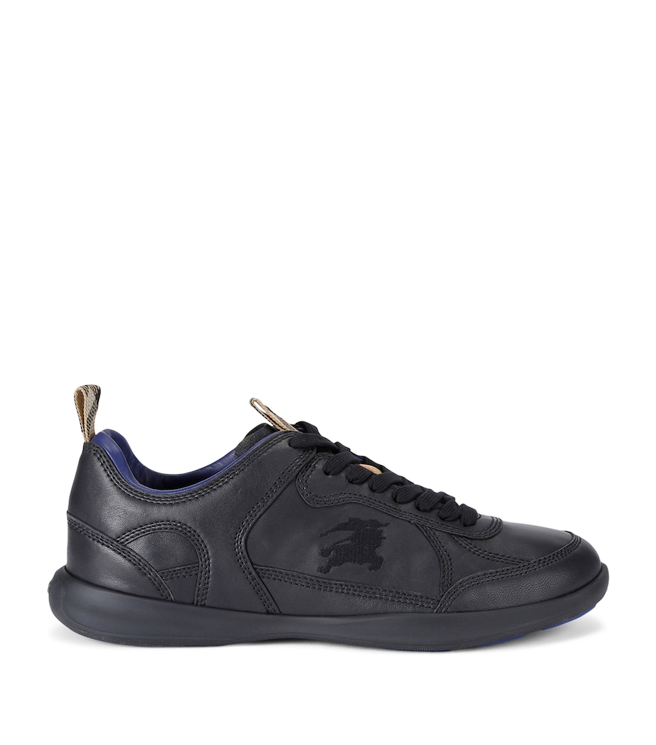 Leather Matrix Sneakers BLACK Image 1