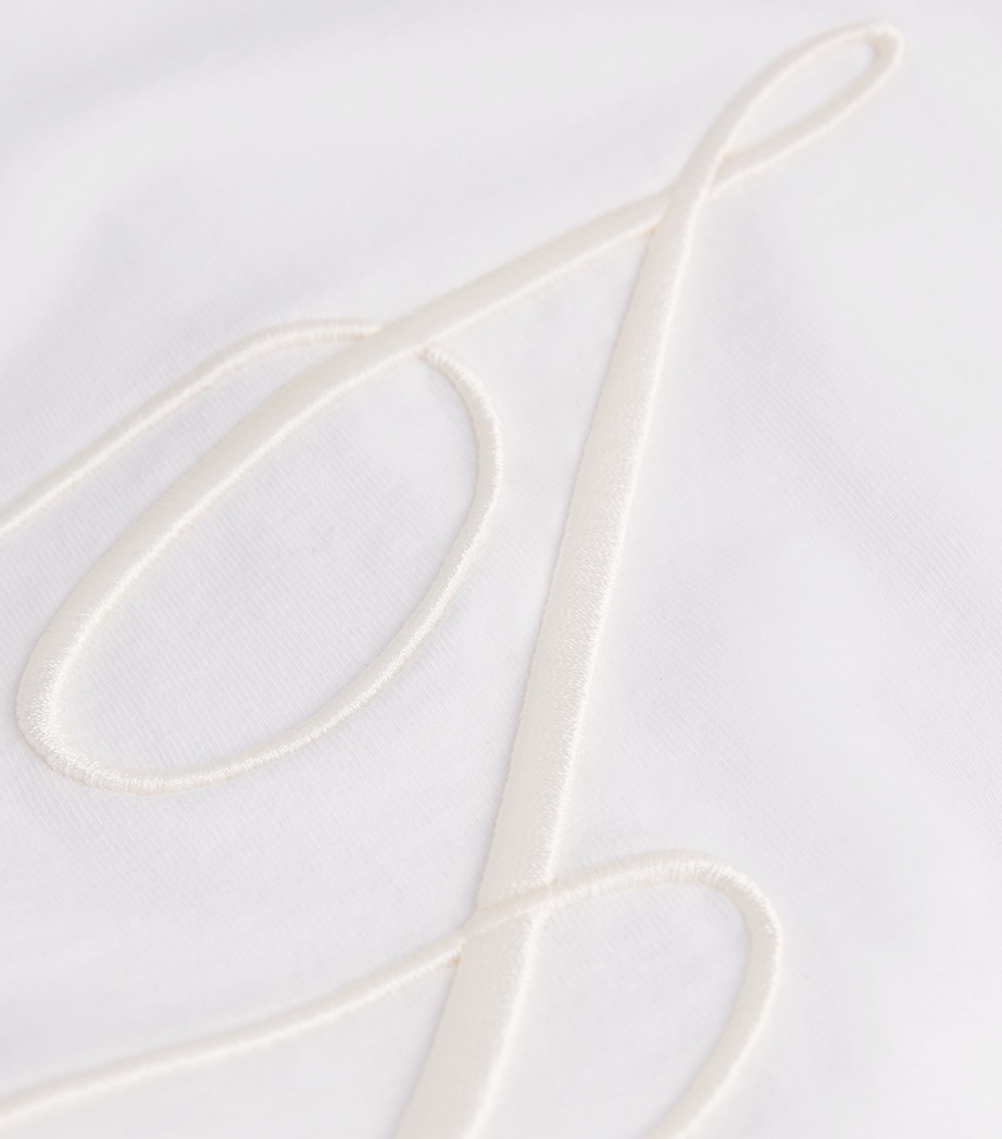 Cotton Signature T-Shirt 100-WHITE Image 5