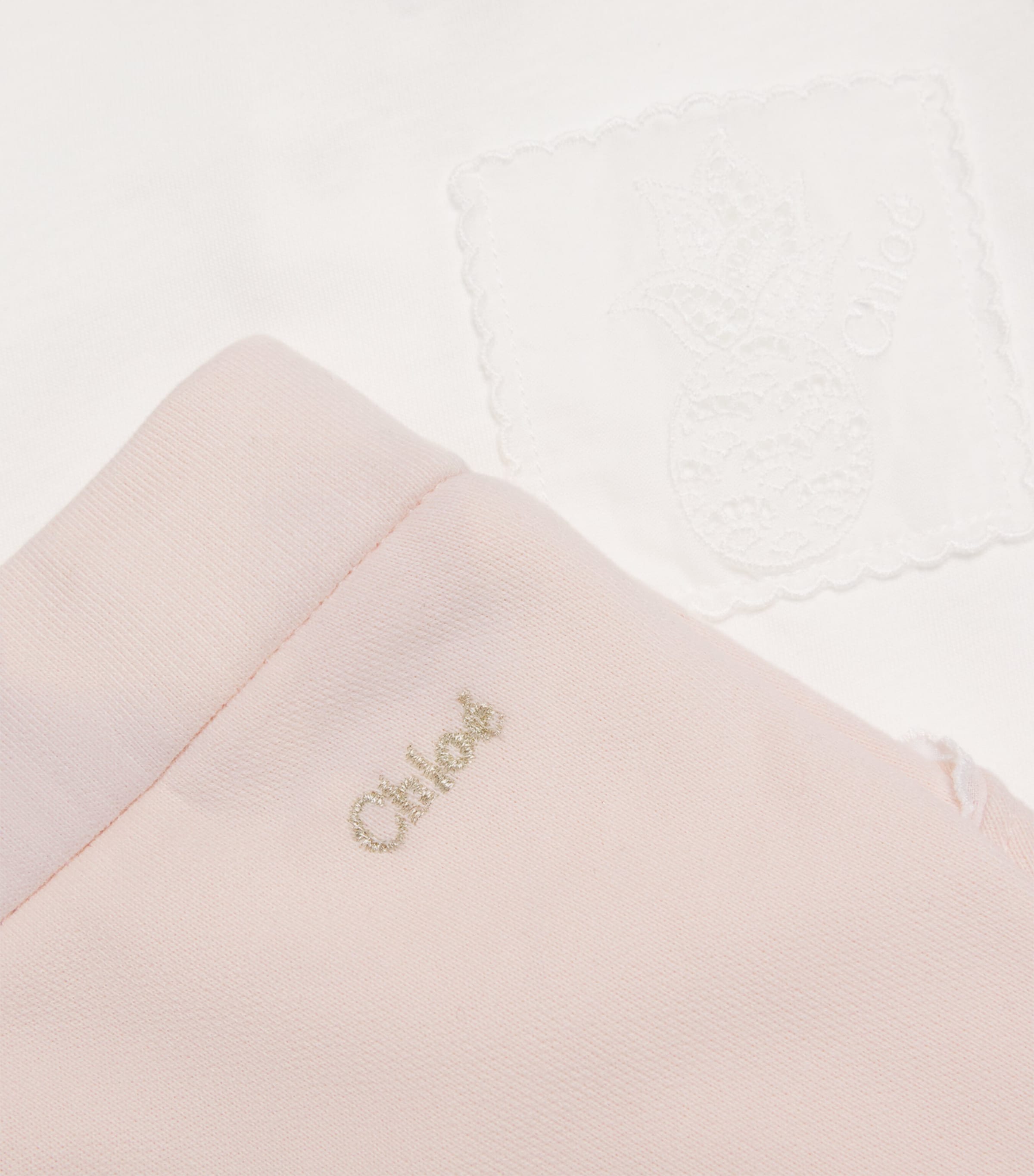 Top and Shorts Set (6-18 Months) S01 PINK  WHITE Image 4