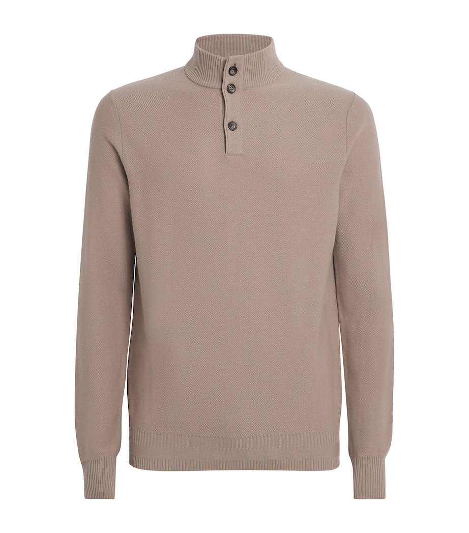 Kid Wool Sweatshirt 80245 BROWN Image 1