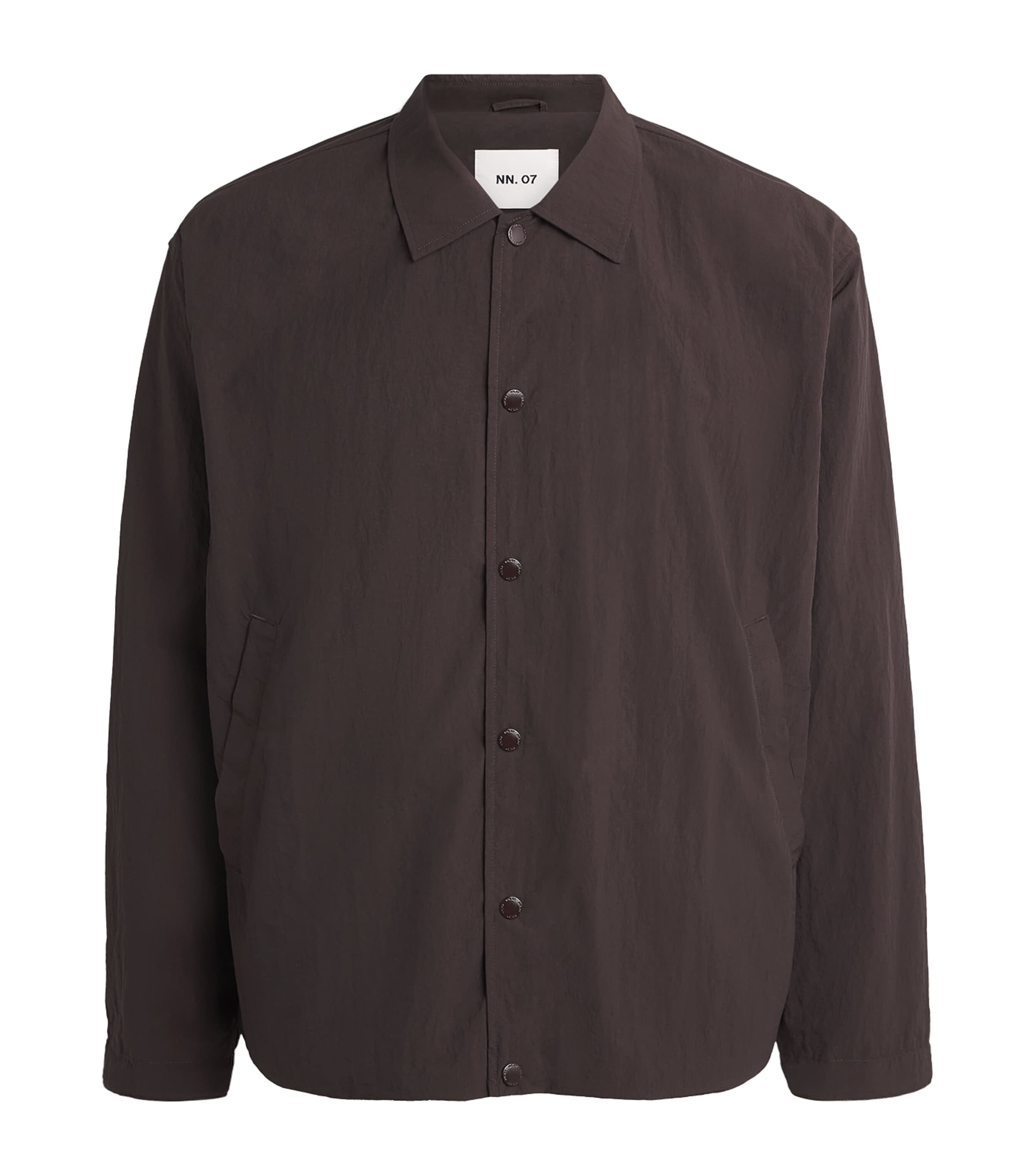 NN.07 Mens Water-Repellent Fenton 80039 Shacket Dusky Port Image 1