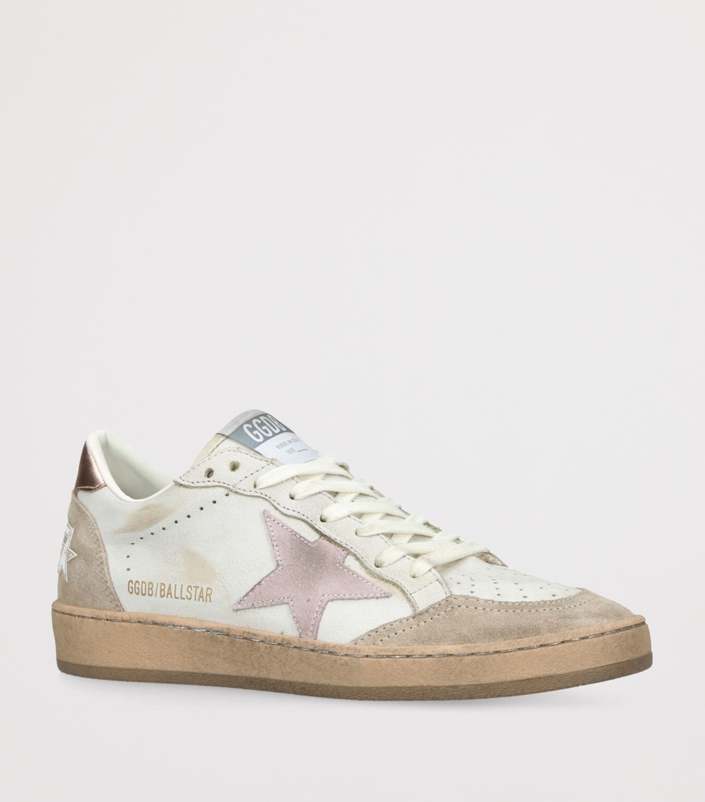 Leather Ball Star Sneakers WHITE/COMB Image 3