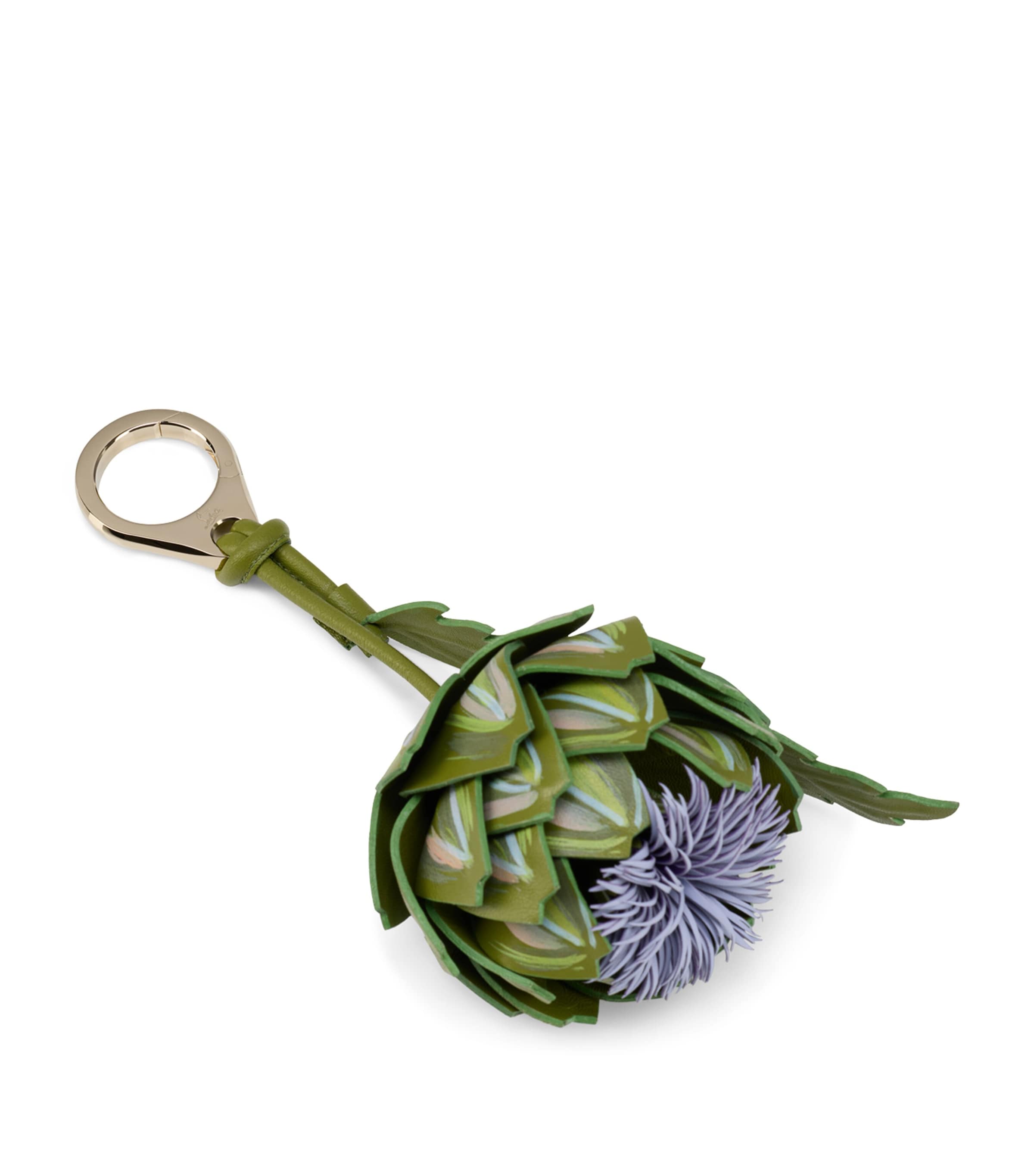 Artichoke バッグチャーム Christian Louboutin Multi Artichoke Leather Bag Charm | Harrods US