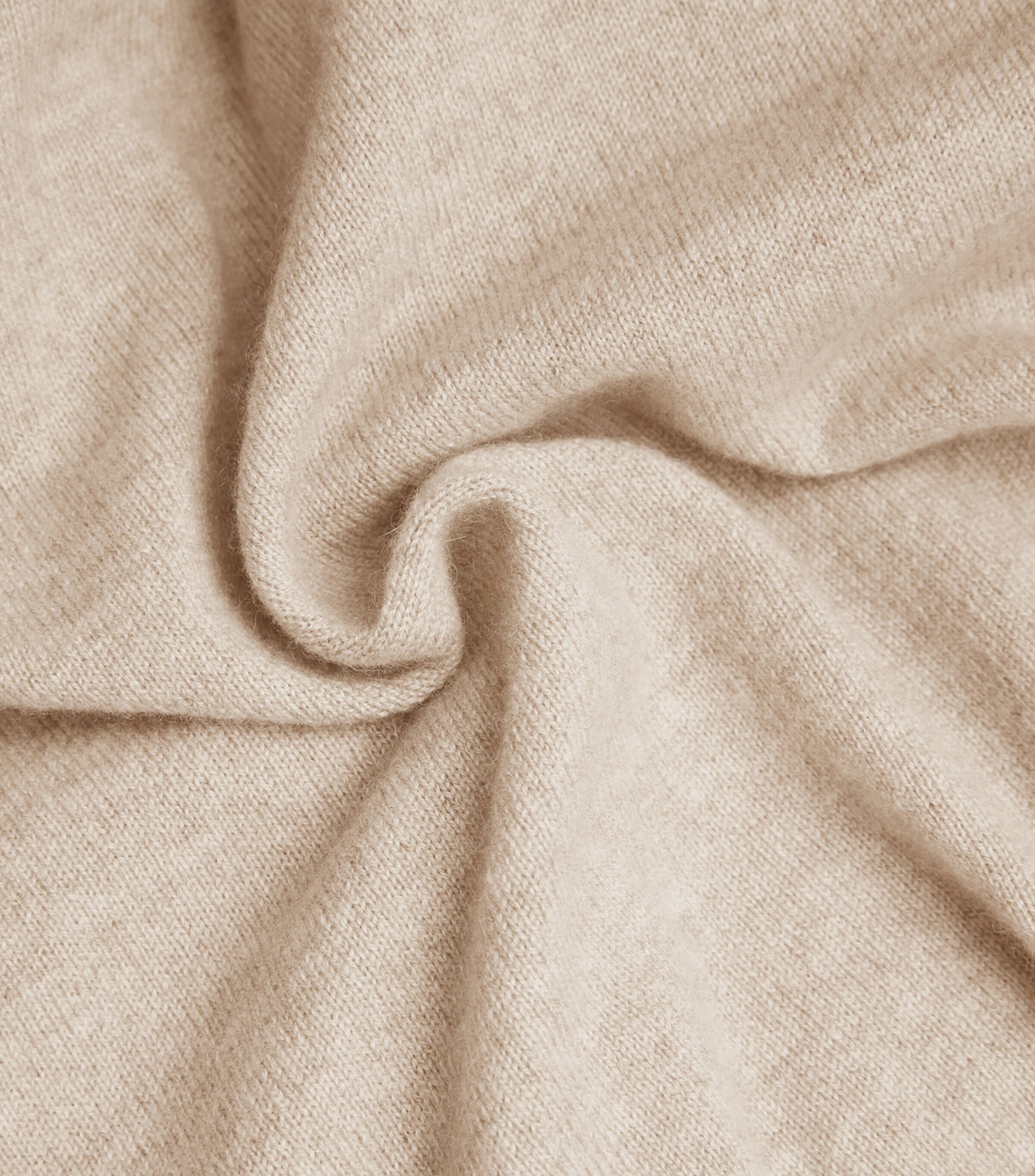 Cashmere V-Neck Sweater DARK MEDIUM DYED Image 5