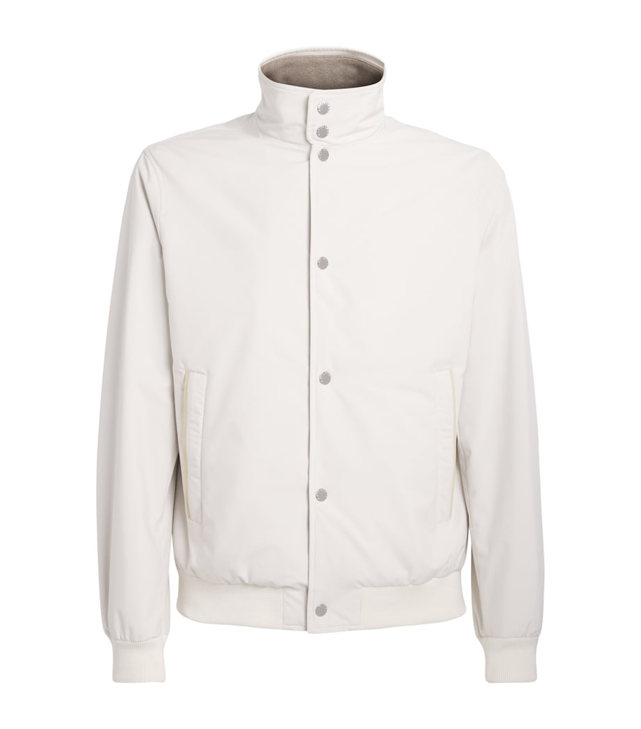 Paul & Shark Mens Typhoon Platinum Field Jacket Off White Image 1