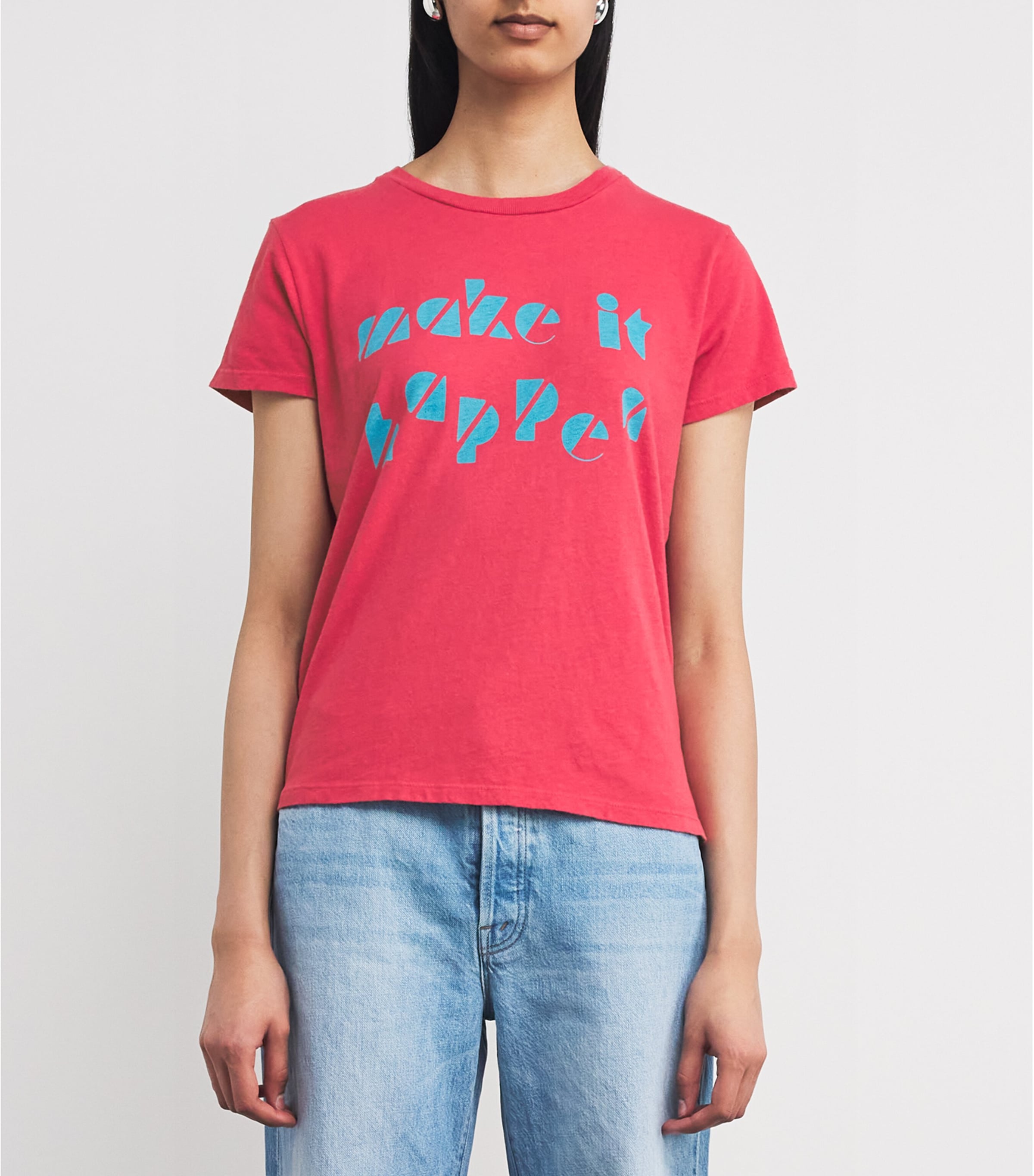 売れ筋商品|||マザー Tシャツ レディース トップス THE BOXY GOODIE GOODIE - Print T-shirt - red Mother Women's The Boxy Goodie Goodie T-shirt | A.K. Rikk's