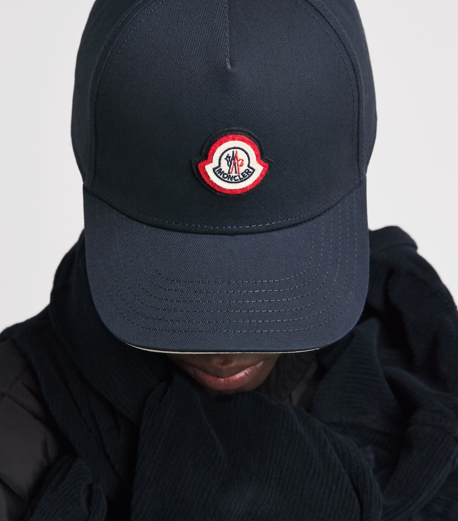 Moncler Cotton Logo Baseball Cap Image 2