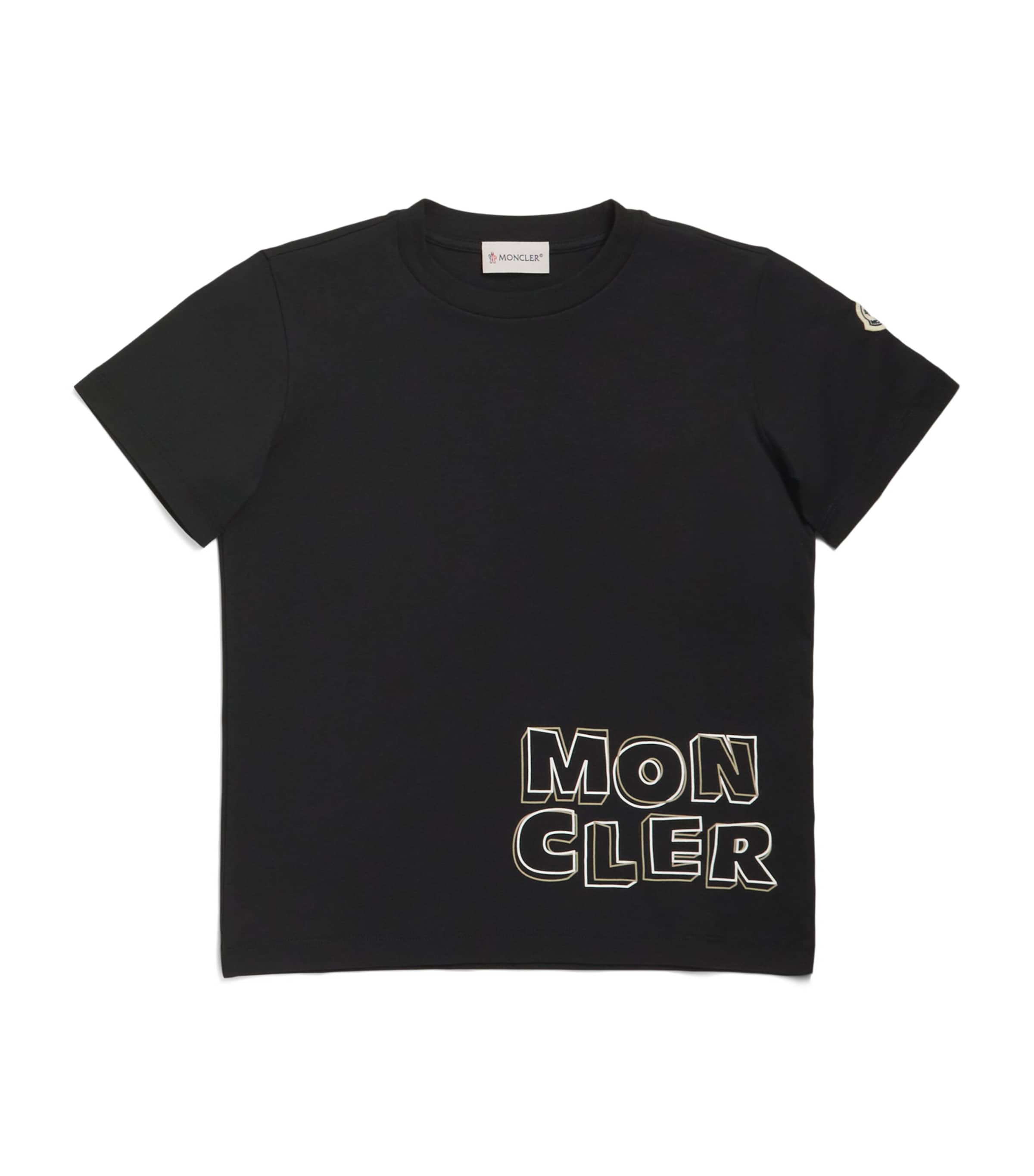 Moncler Enfant Cotton Logo T-Shirt (8-10 Years) Image 1