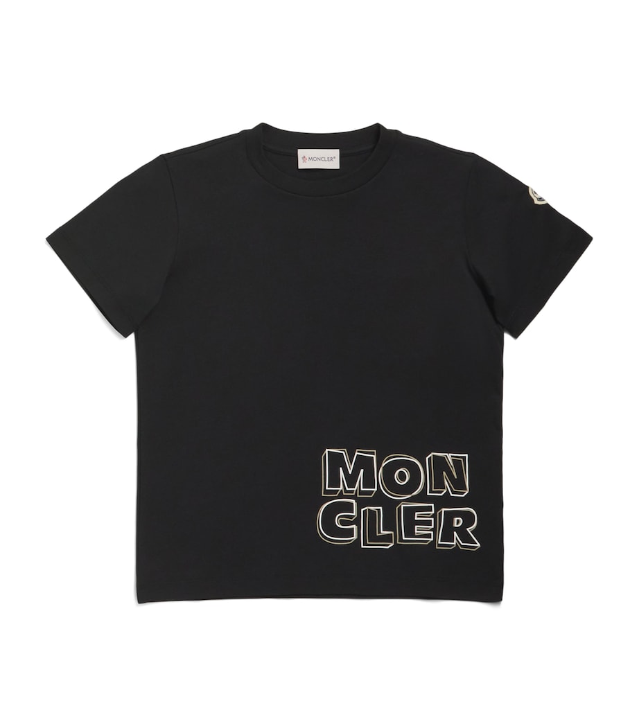 Moncler Enfant Cotton Logo T-Shirt (8-10 Years) Image 1
