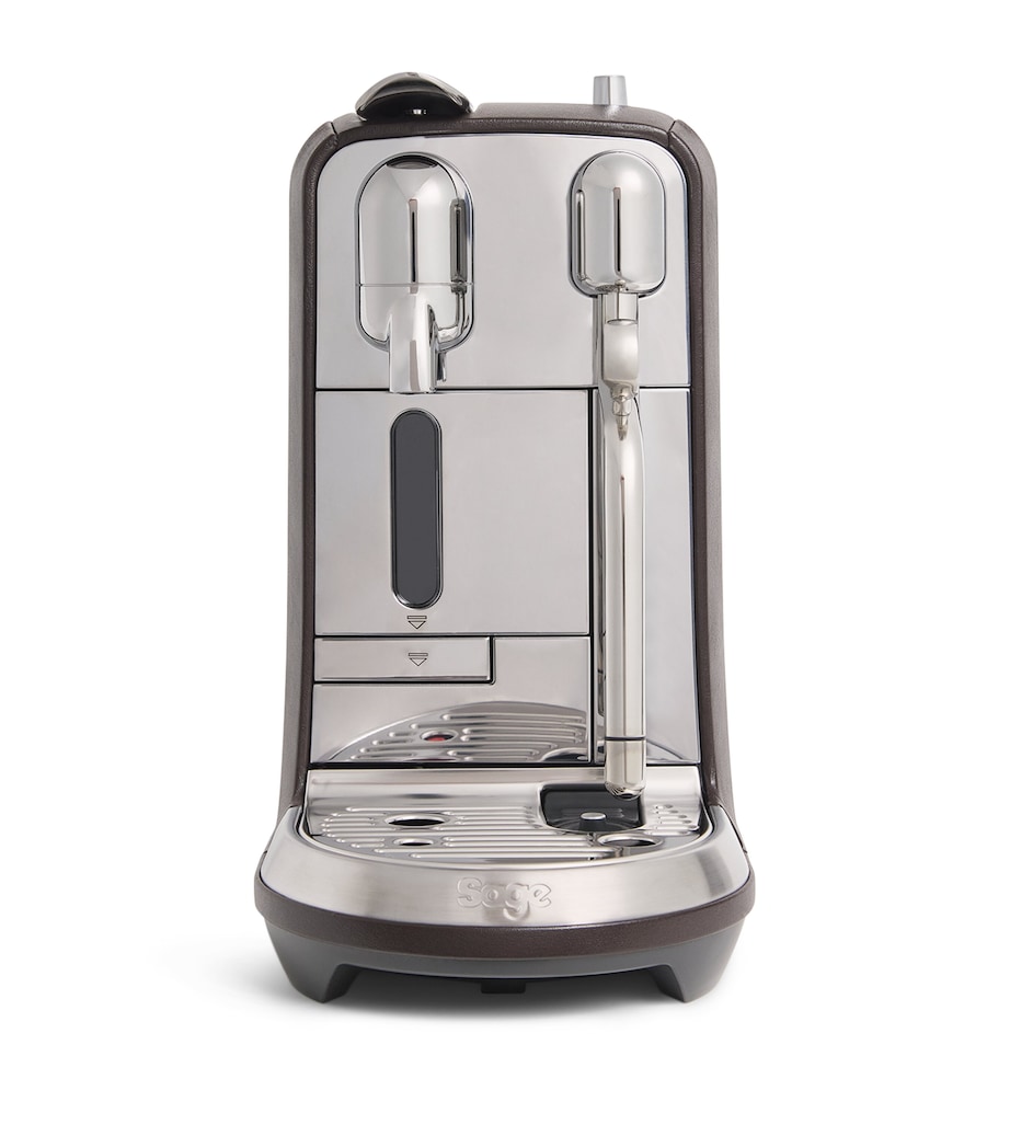 Giobagnara x Nespresso Leather-Trim Creatista Plus Coffee Machine Nappa Moka Image 1