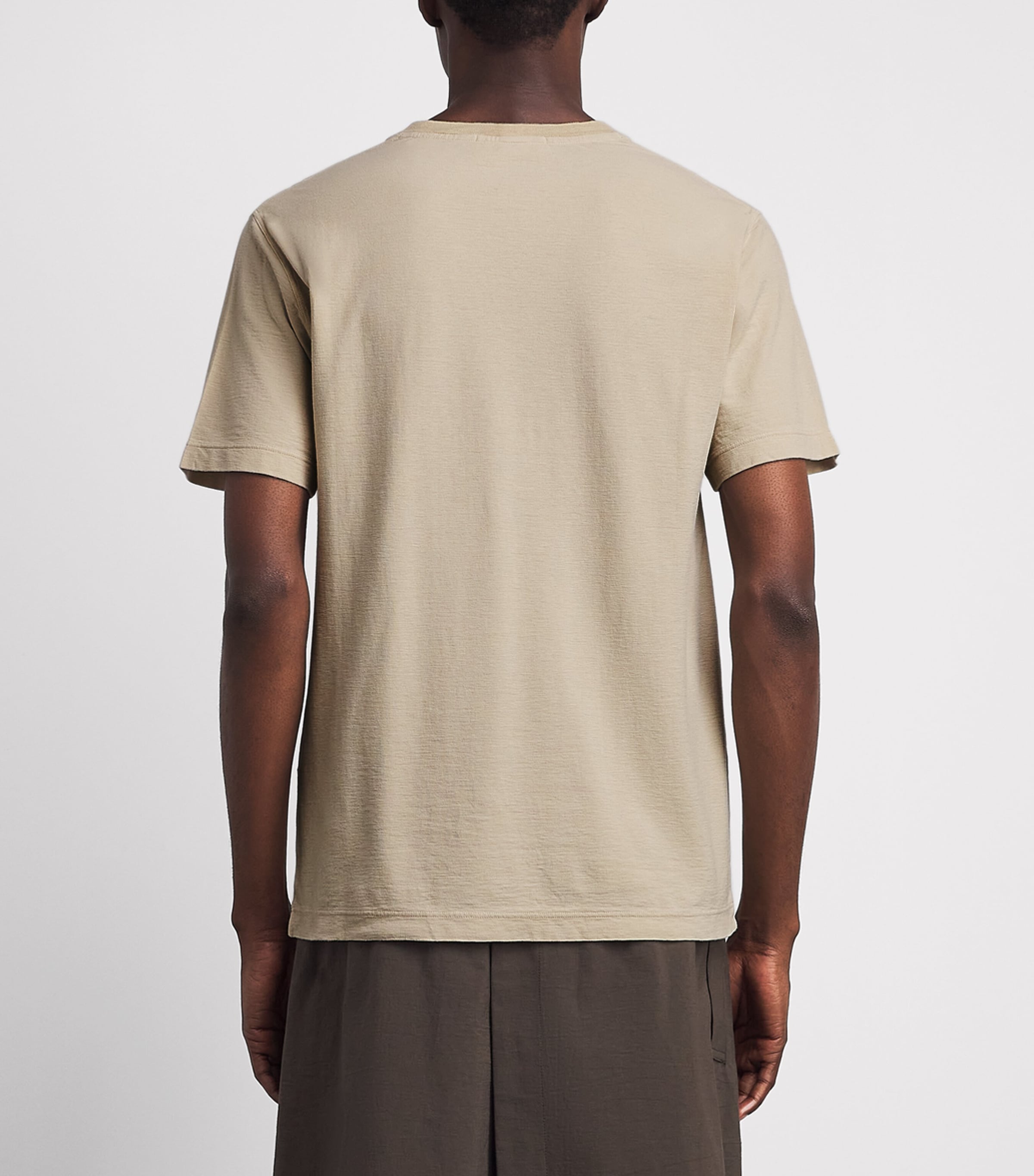 Stone Island Mens Organic Cotton Ghost T-Shirt Image 5