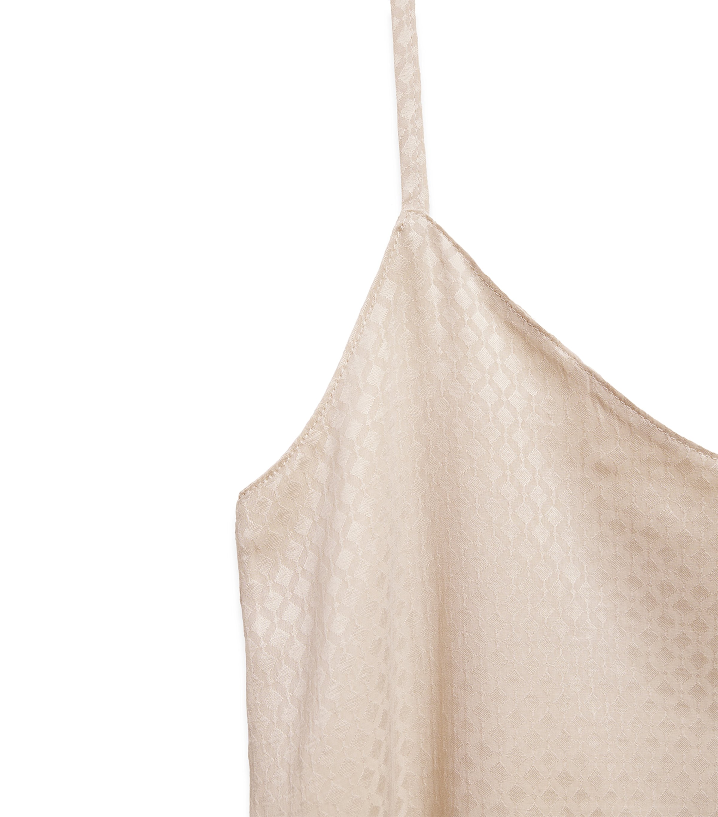 Hamam Jacquard Astra Nightdress Bone Image 2