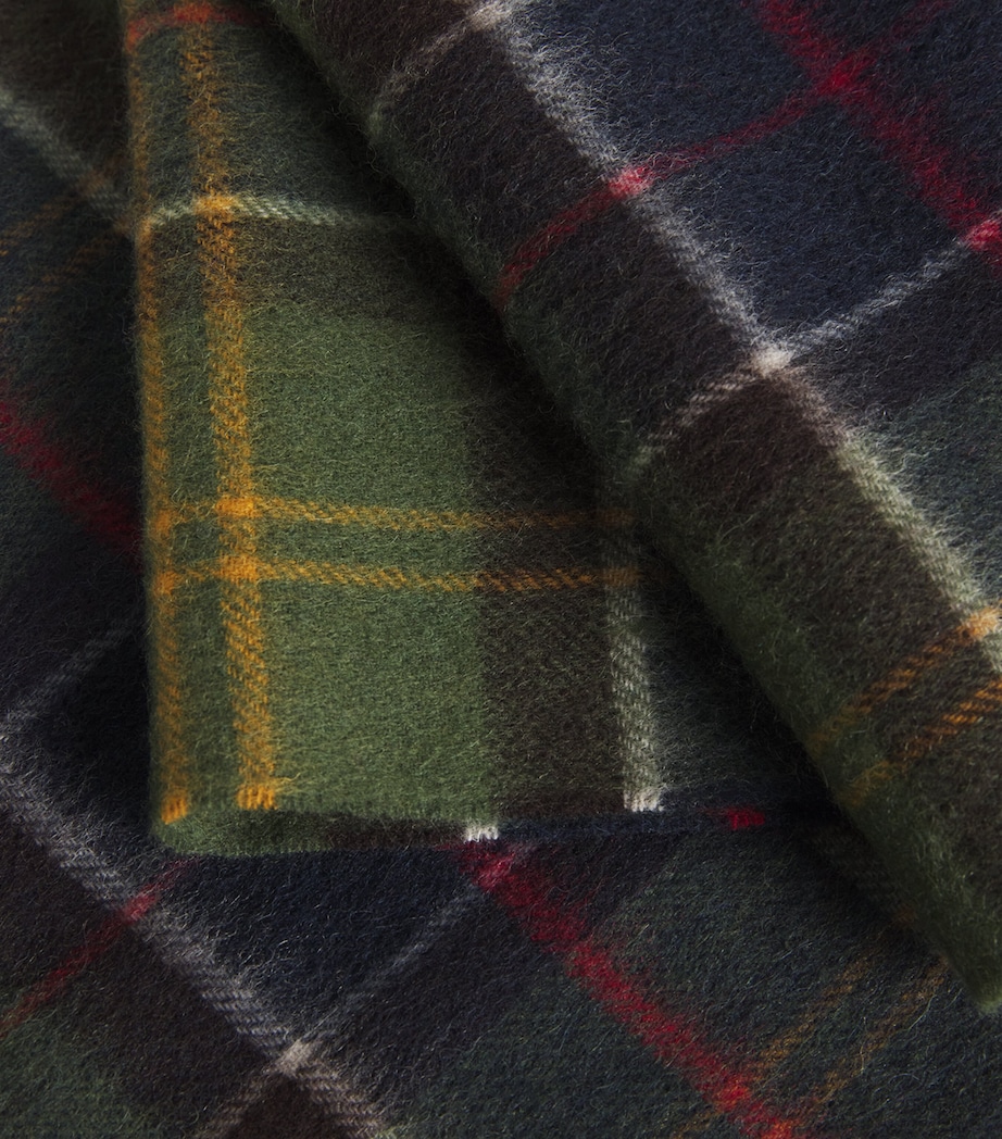 Wool-Cashmere Tartan Scarf CLASSIC Image 5