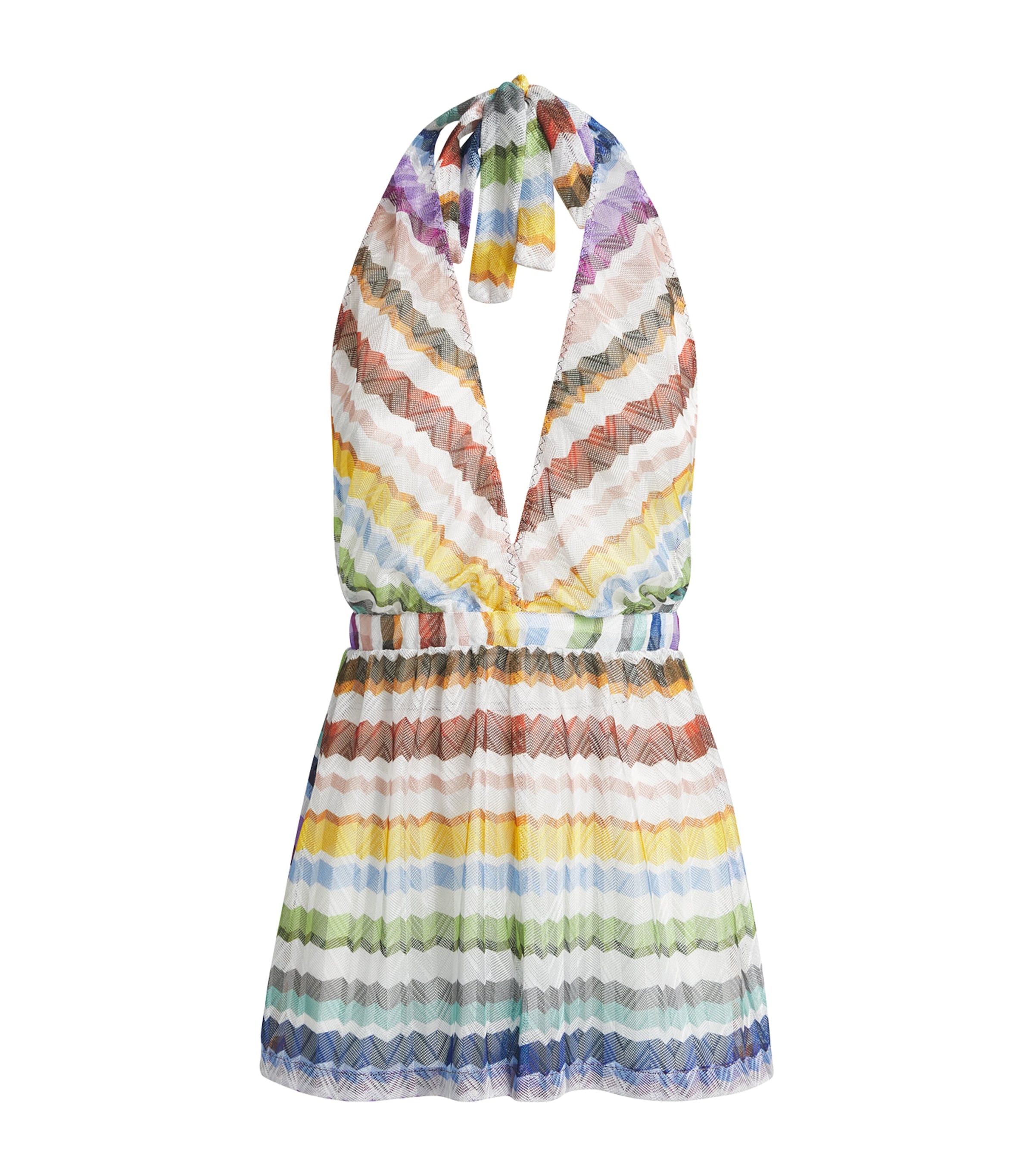 Missoni Zigzag Plunge Playsuit