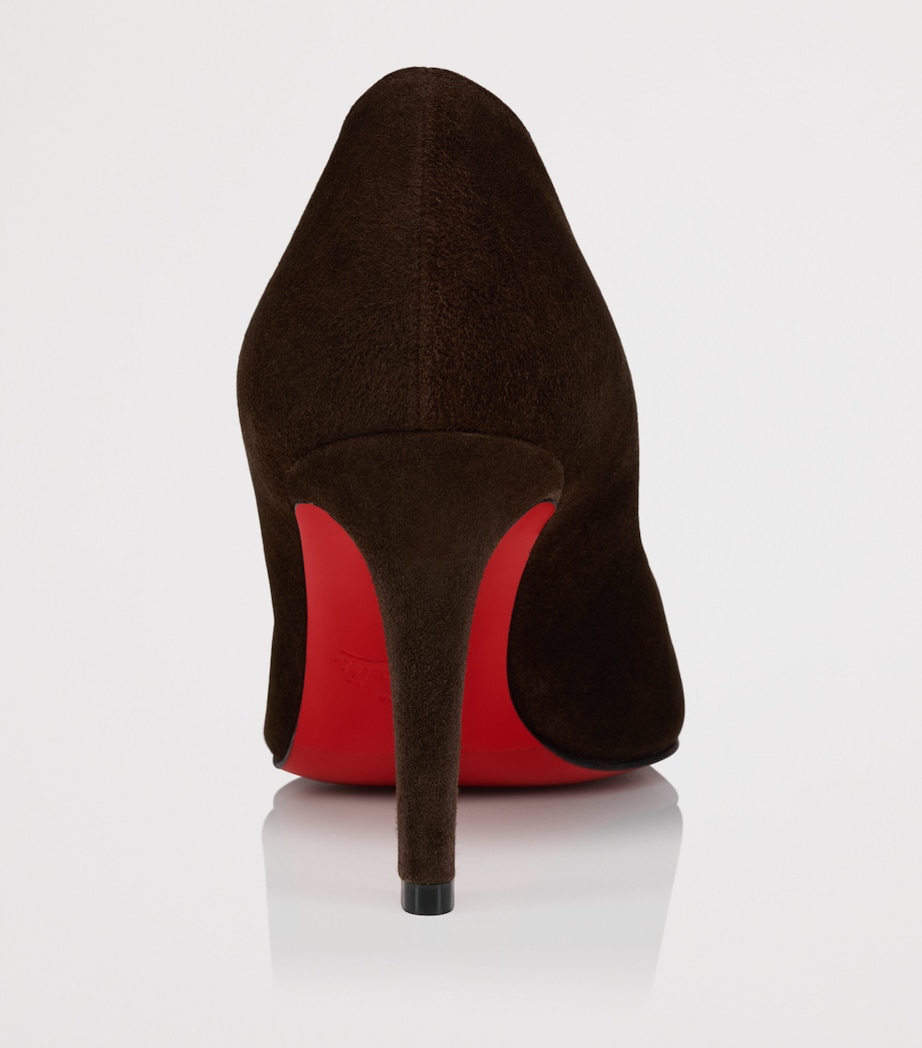 Christian Louboutin Fannylove 85 Suede Pumps Image 3