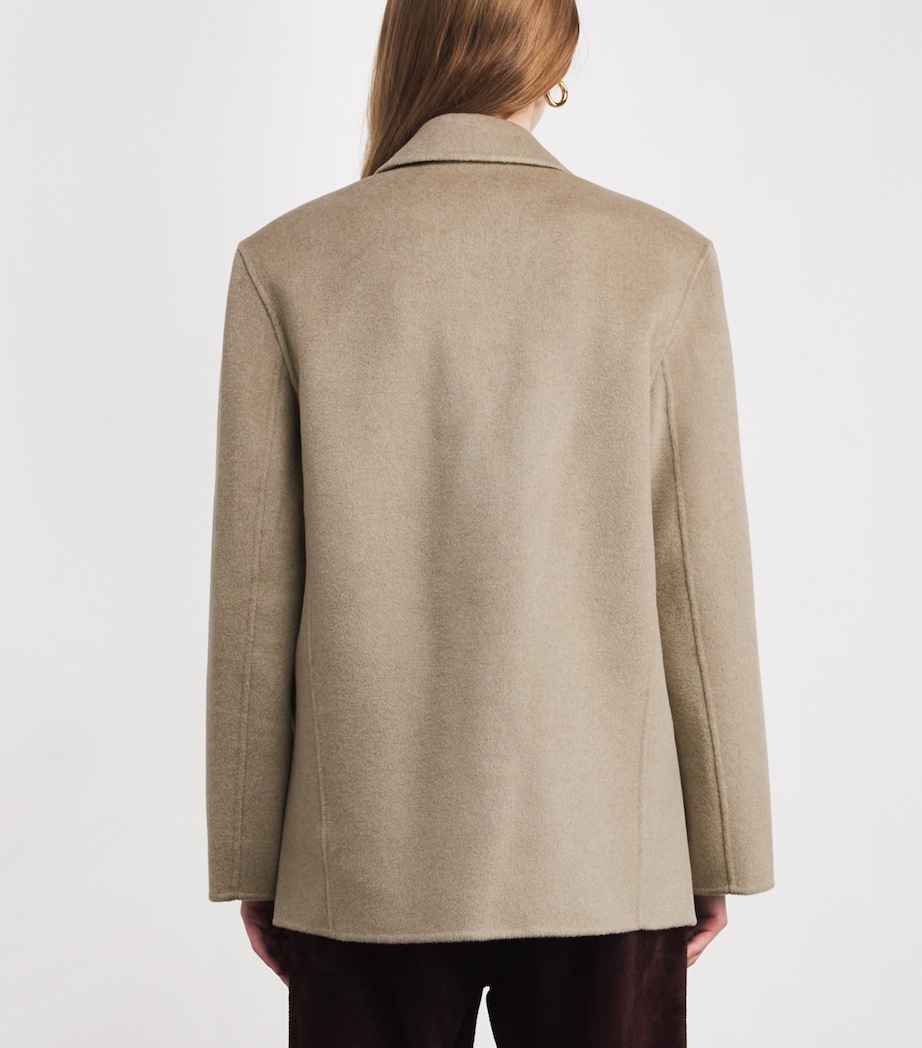 Wool-Cashmere Quinn Blazer BEIGE Image 4