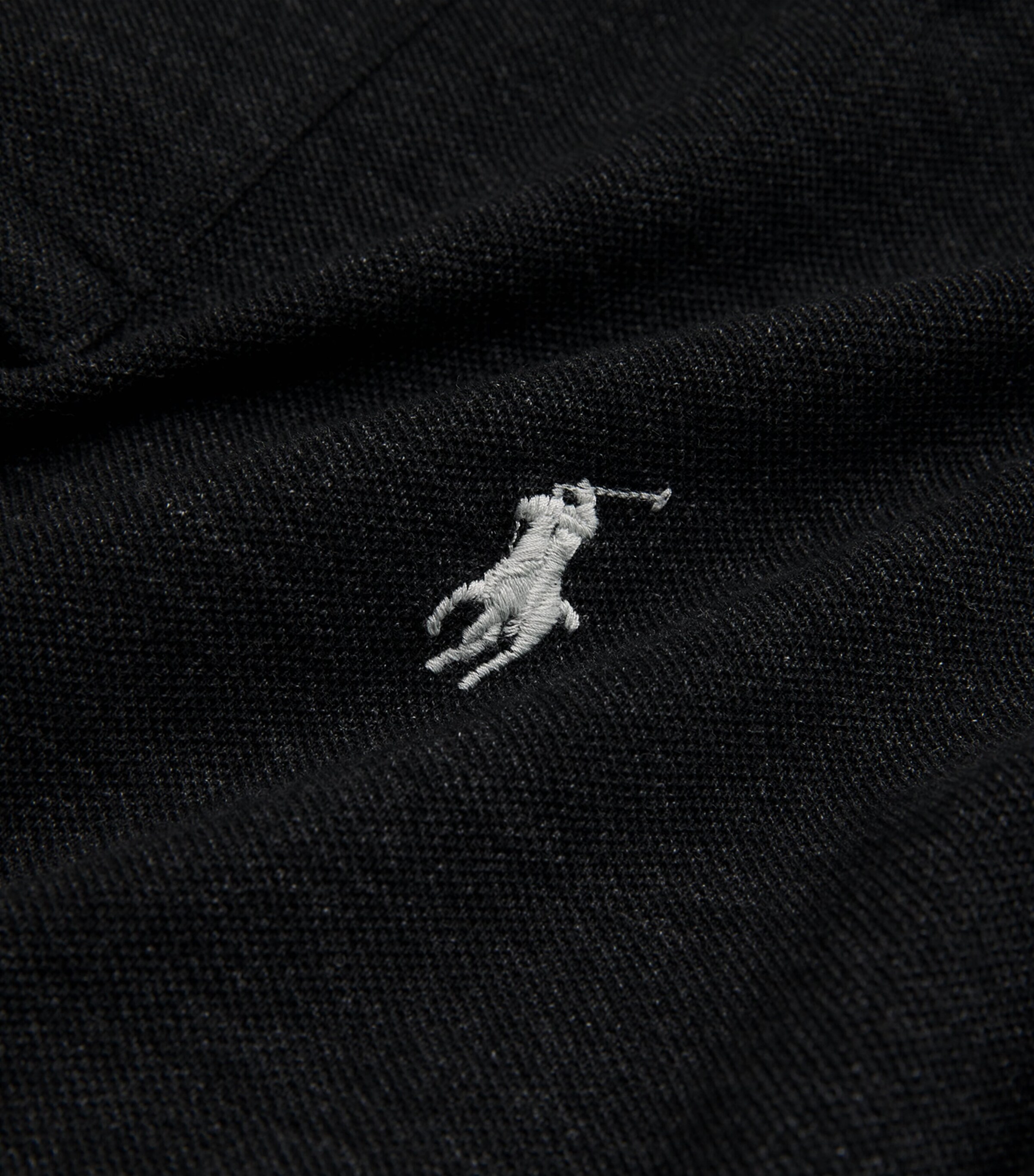 Cotton Mesh Custom-Fit Polo Shirt DK GREY Image 5