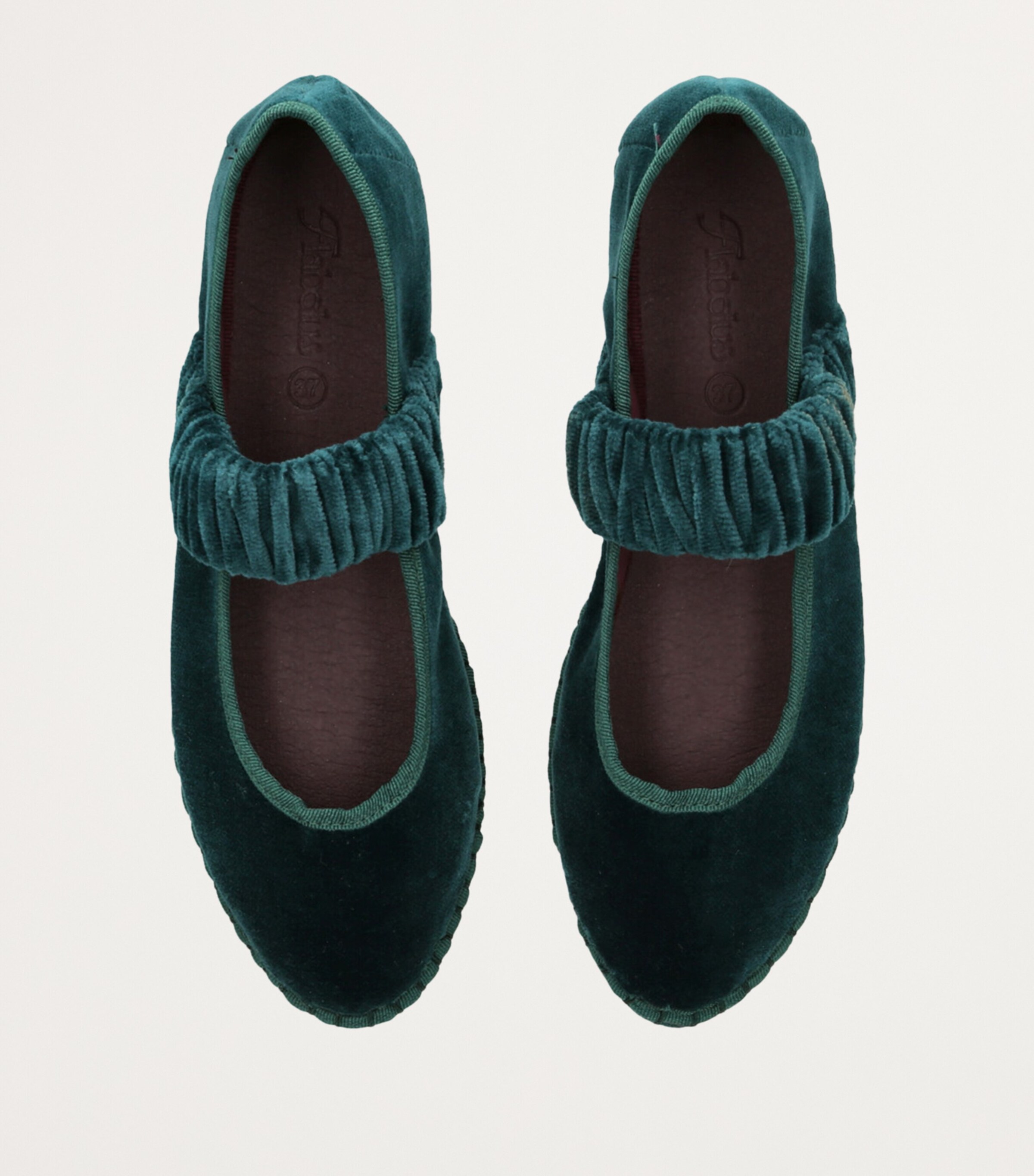 Velvet Mafalda Espadrilles DARK GREEN Image 6