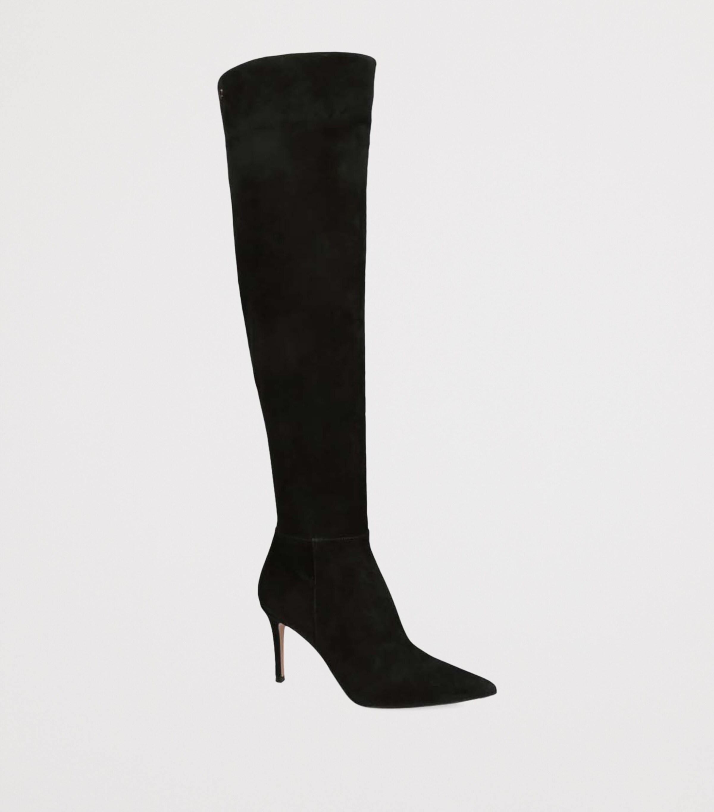 Suede Jules Over-the-Knee Boots 85 BLACK Image 3