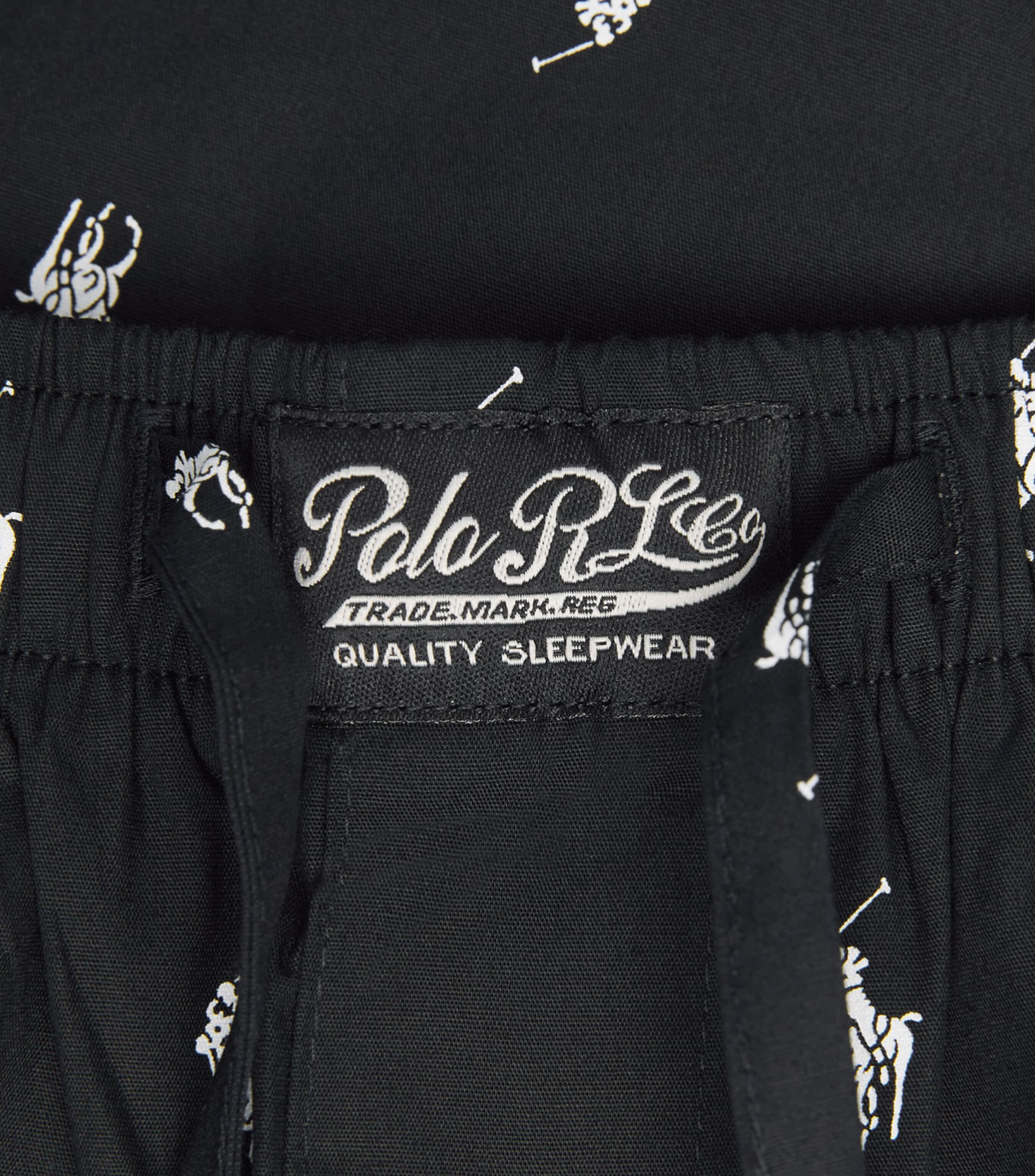 Polo Ralph Lauren Mens Cotton Polo Pony Pyjama Bottoms Polo Black Aopp Image 6