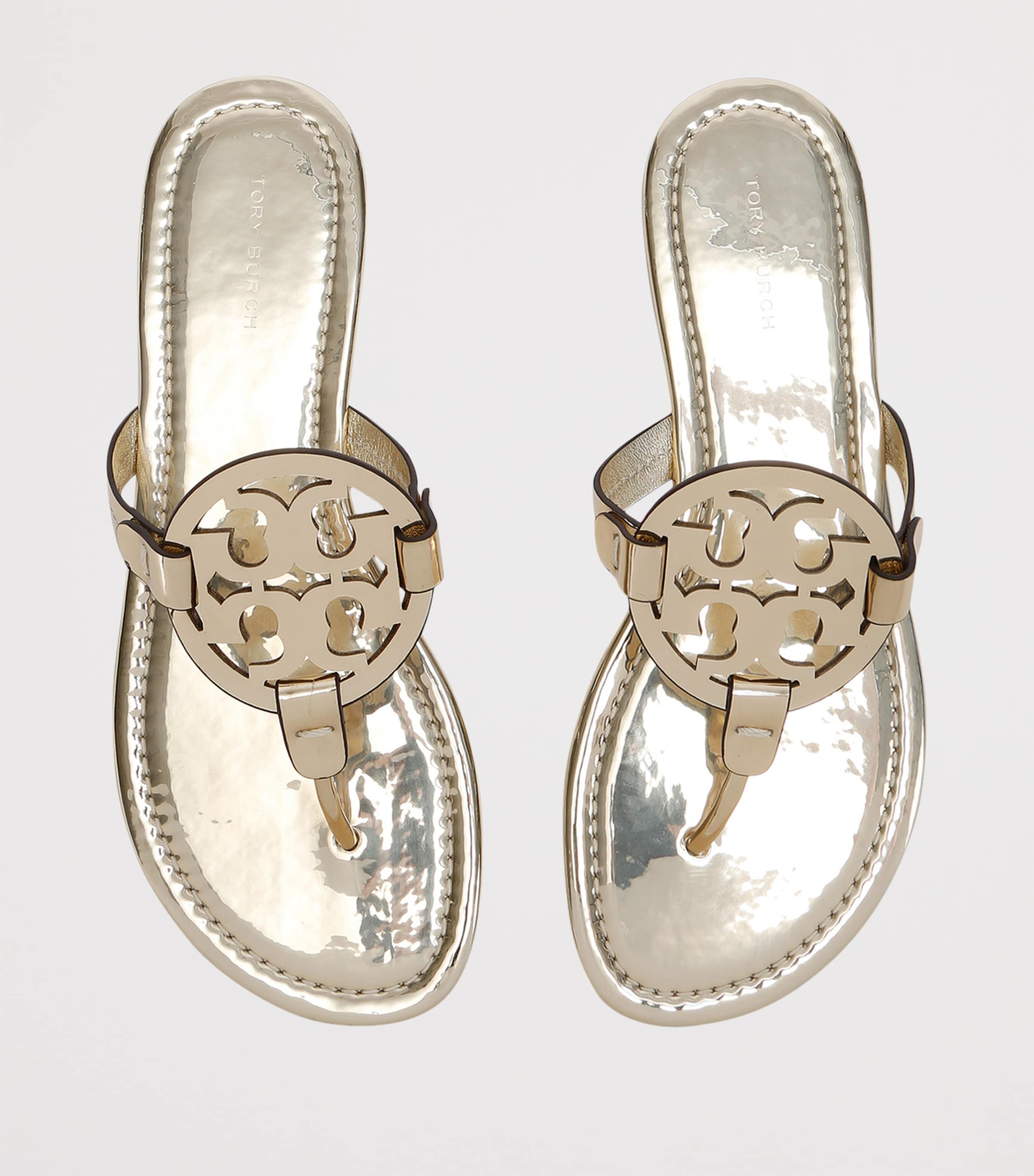 Miller Logo Sandals GOLD Image 4