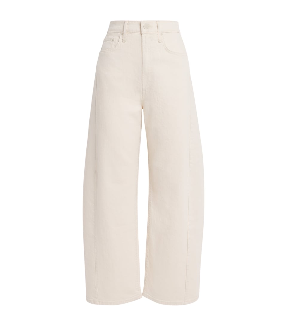 MOTHER The Half-Pipe Wide-Leg Jeans Act Natural Act