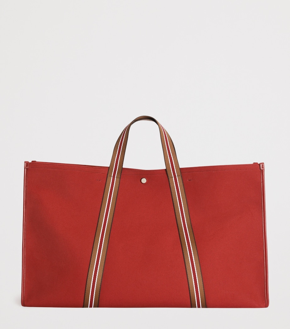 Dolce&Gabbana Cotton-Blend Tote Bag Red/multicolor Image 7