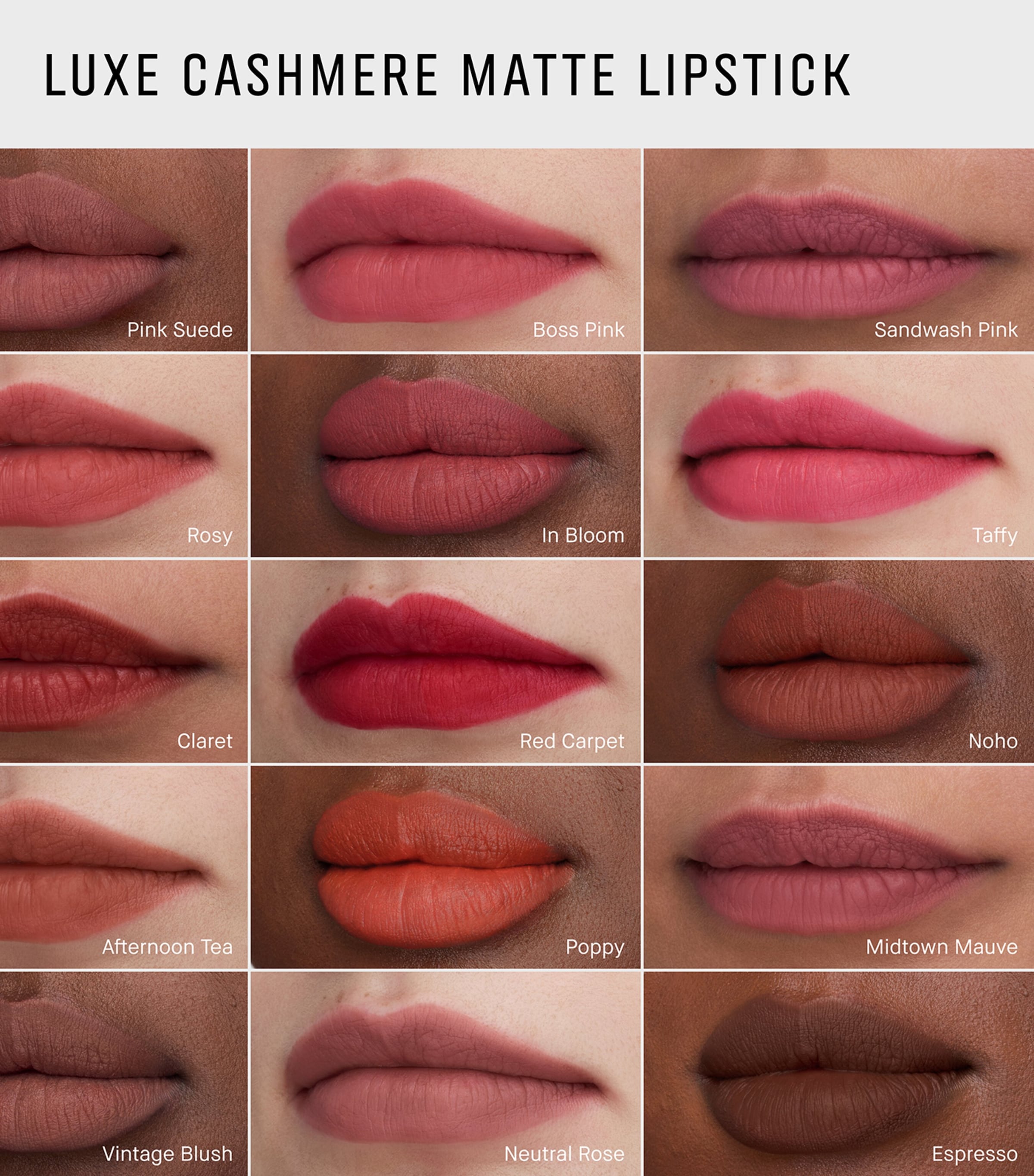 Luxe Cashmere Matte Lipstick BLOOM Image 4