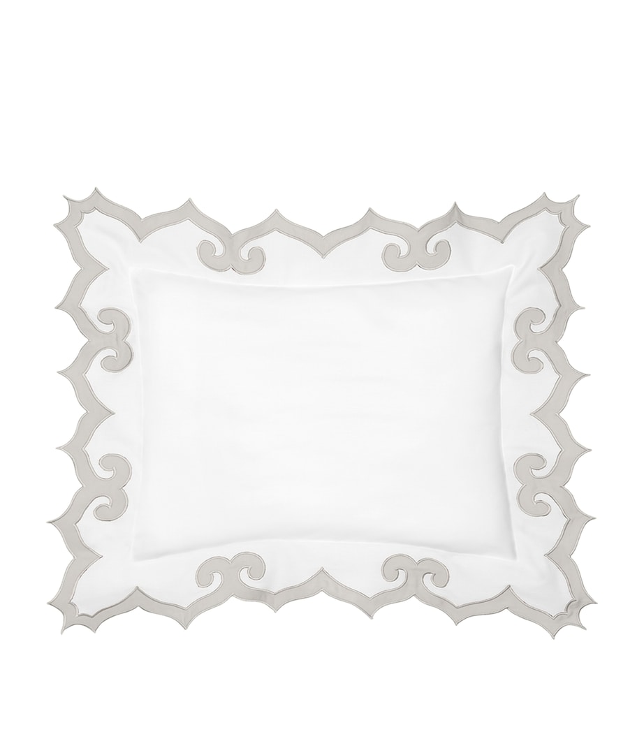 Marrakesh Boudoir Sham (30cm x 40cm) WHITE/STERLING Image 1