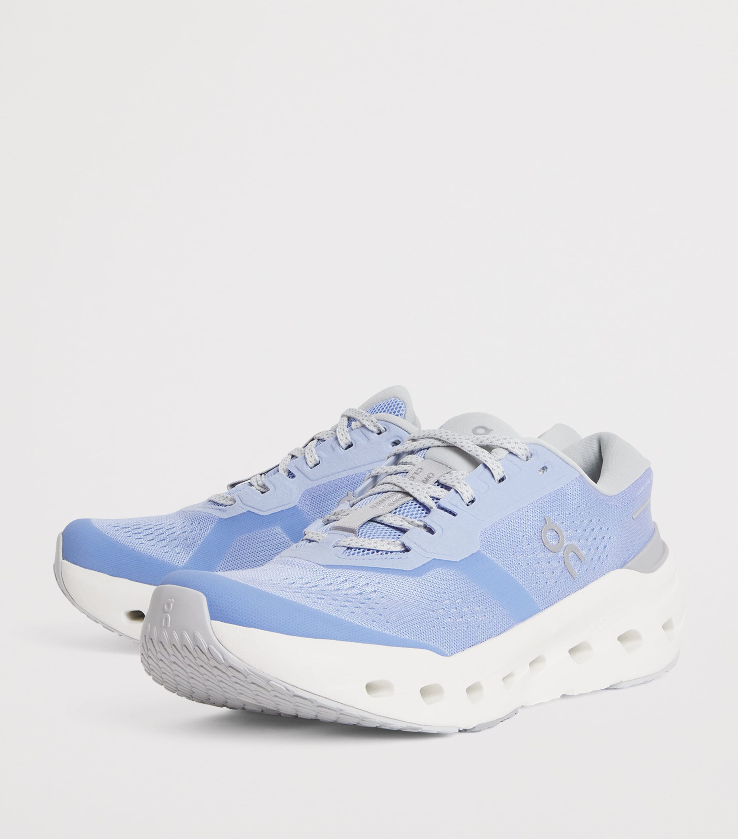 On Womens Cloudrunner 3 Trainers Myrtle | Platinum Image 3