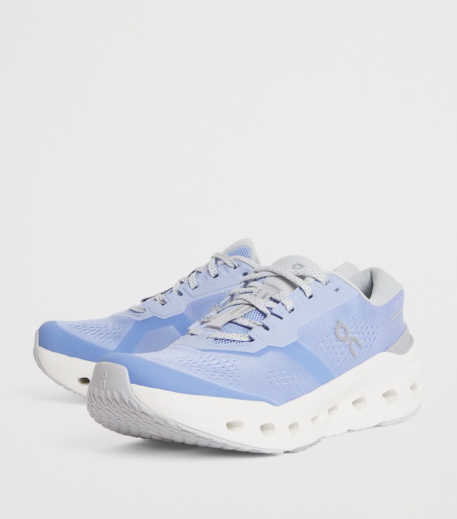 On Womens Cloudrunner 3 Trainers Myrtle | Platinum Image 3