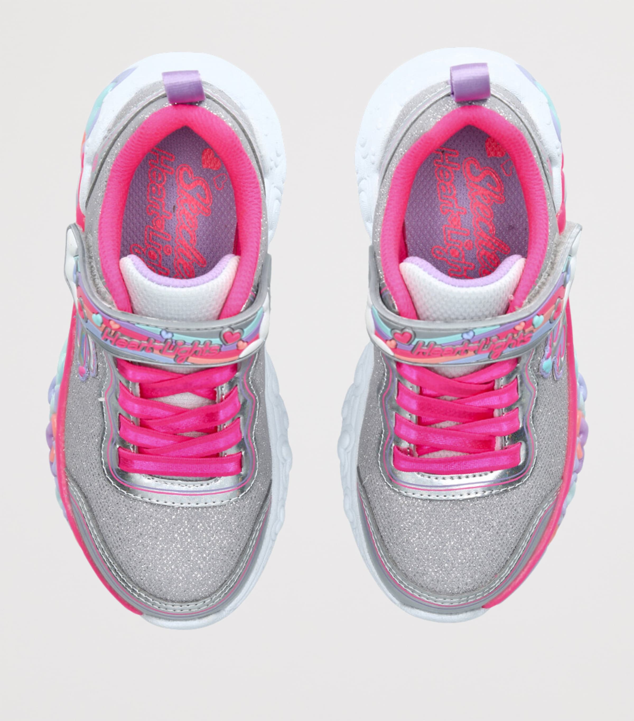 Ton of Hearts Sneakers SILVER COM Image 4