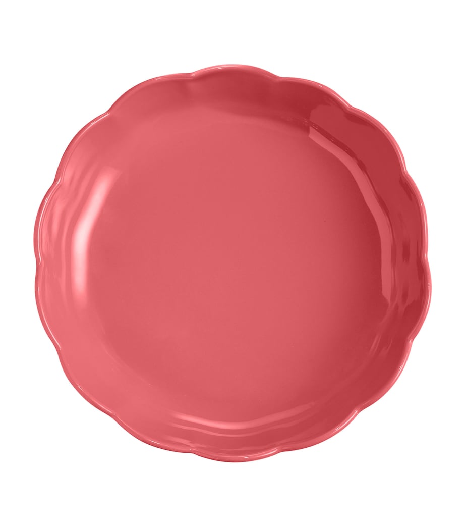 Ceramic Madeleine Round Baking Dish (27cm) PINK Image 2