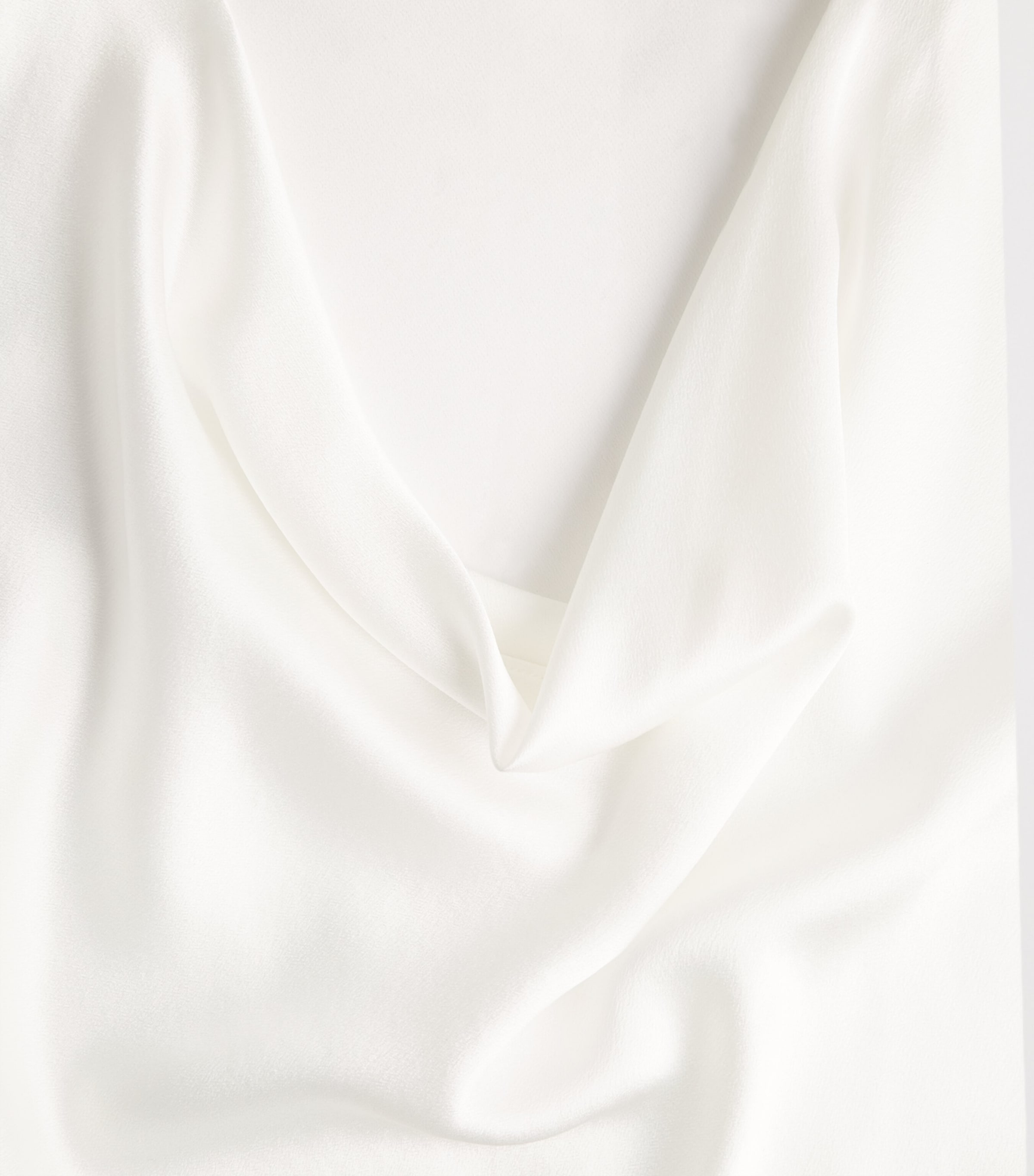 Silk Cowl-Neck Blouse 101OWH Image 5