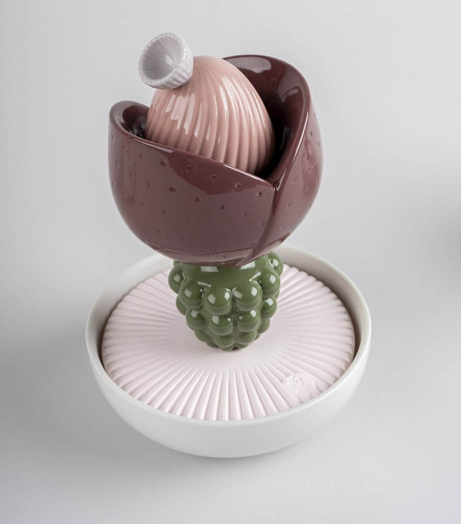Lladró Porcelain Imaginary Flower III Diffuser Image 4