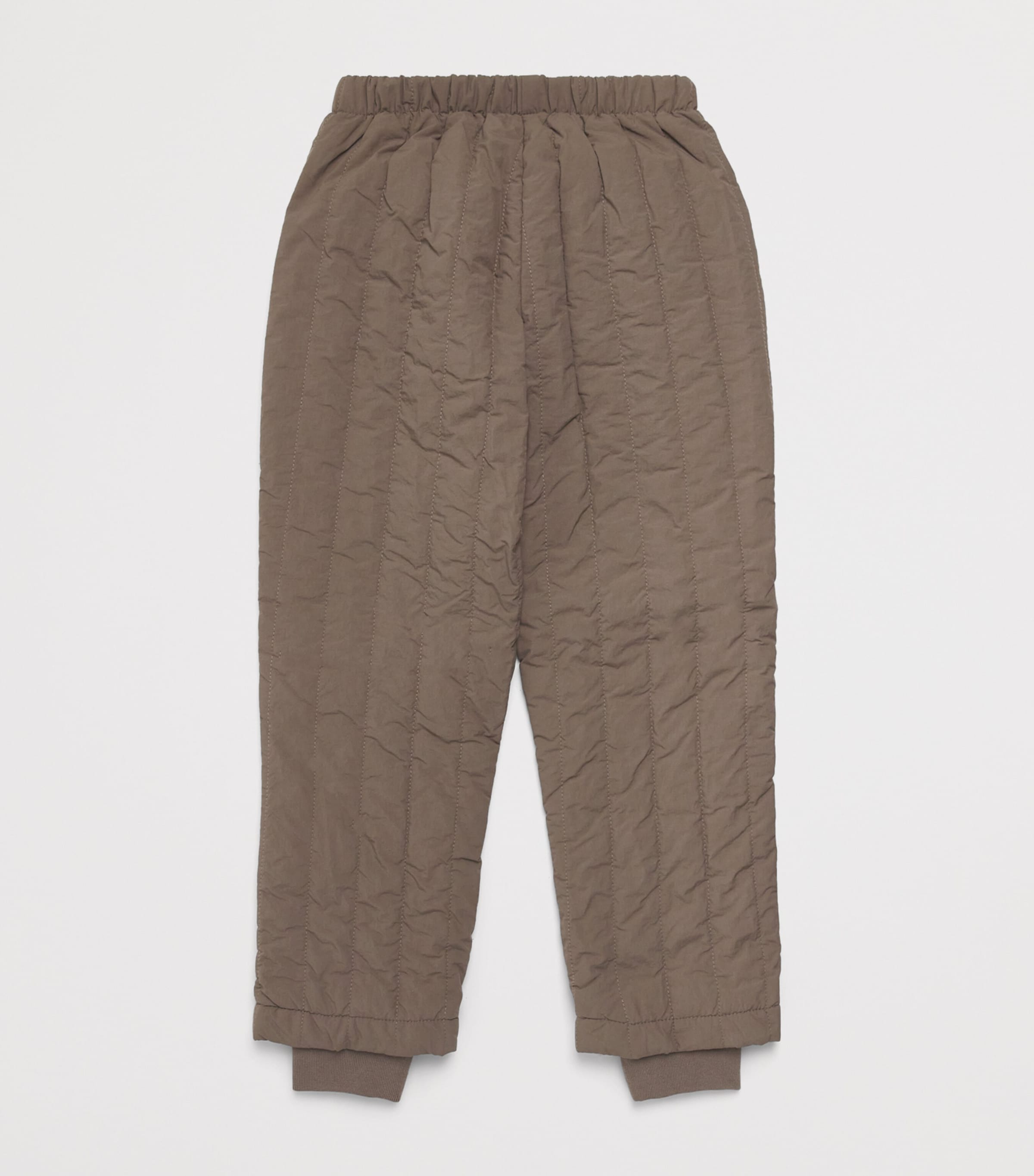 KONGES SLOJD Quilted Juno Sweatpants (18 Months-10 Years) Walnut Image 2