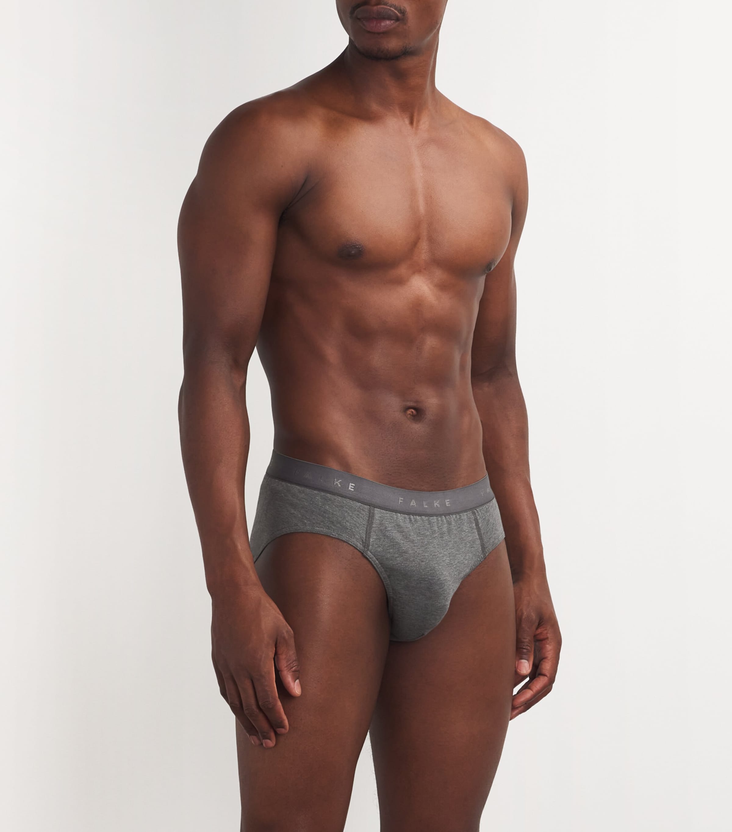 Daily Comfort Briefs (Pack of 2) 3278/DRK GRY-HEATHER Image 2