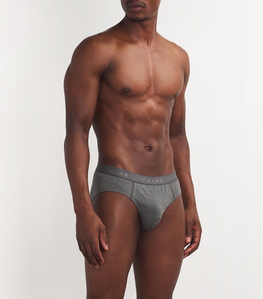 Daily Comfort Briefs (Pack of 2) 3278/DRK GRY-HEATHER Image 2