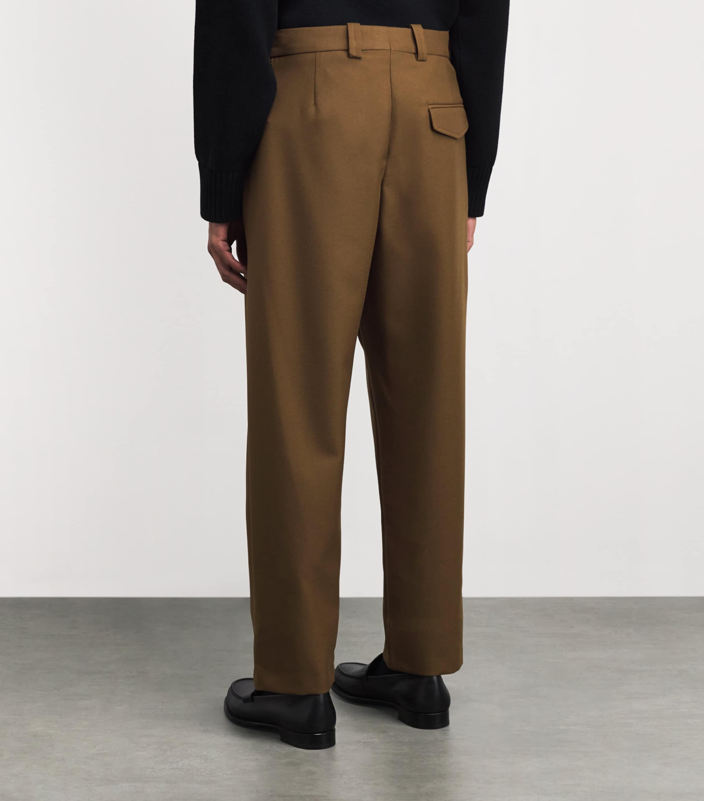 Renato Tailored Trousers JAA - KHAKI Image 4