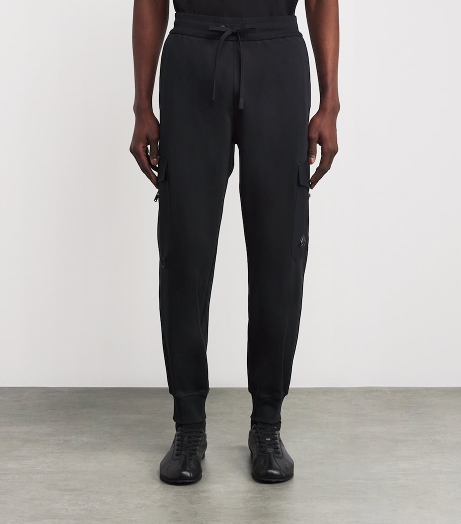 Cotton Dalon Cargo Sweatpants BLACK - 292 Image 3